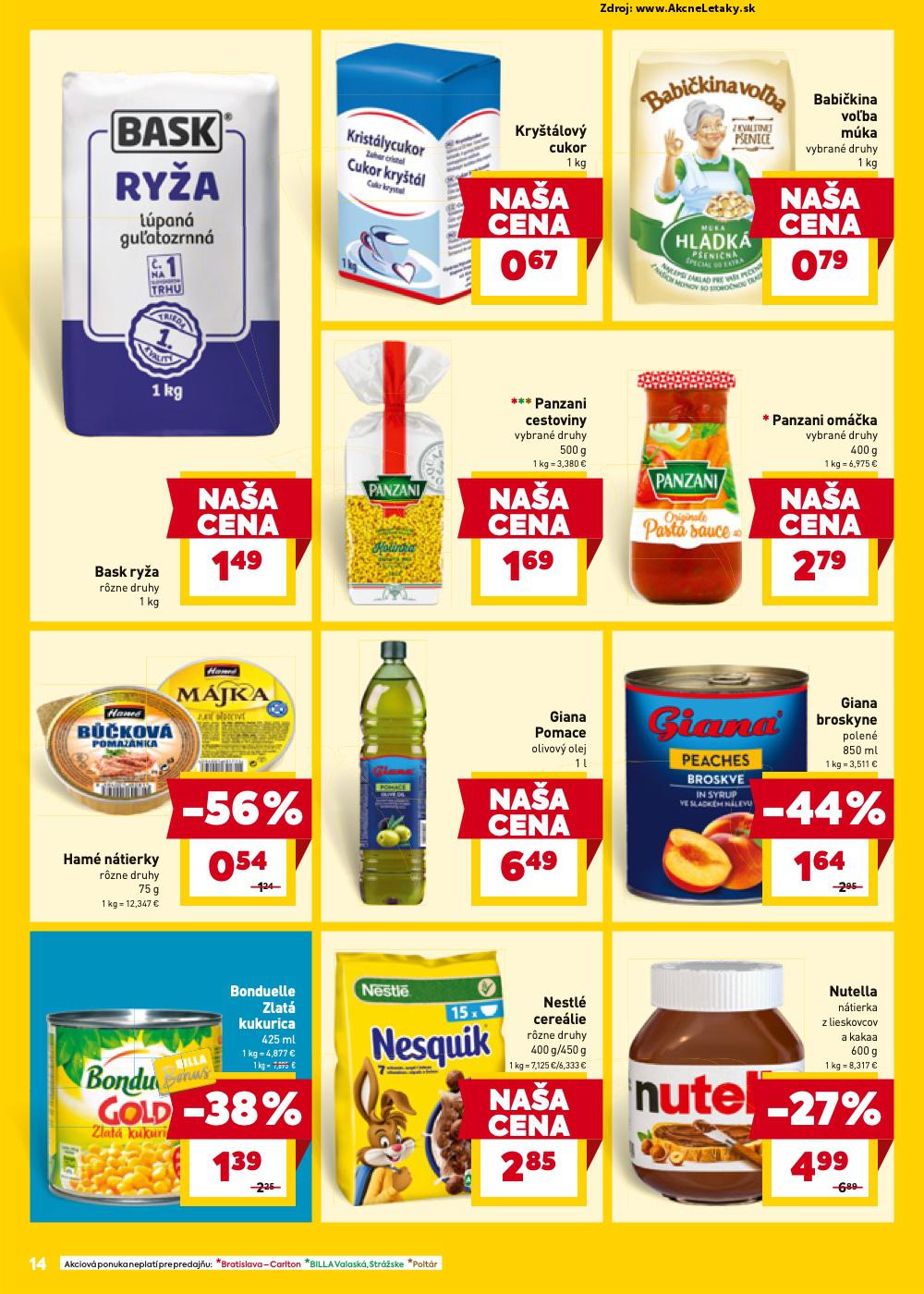 Leták Billa (18. 6. - 24. 6. 2025) - strana 14 z 28