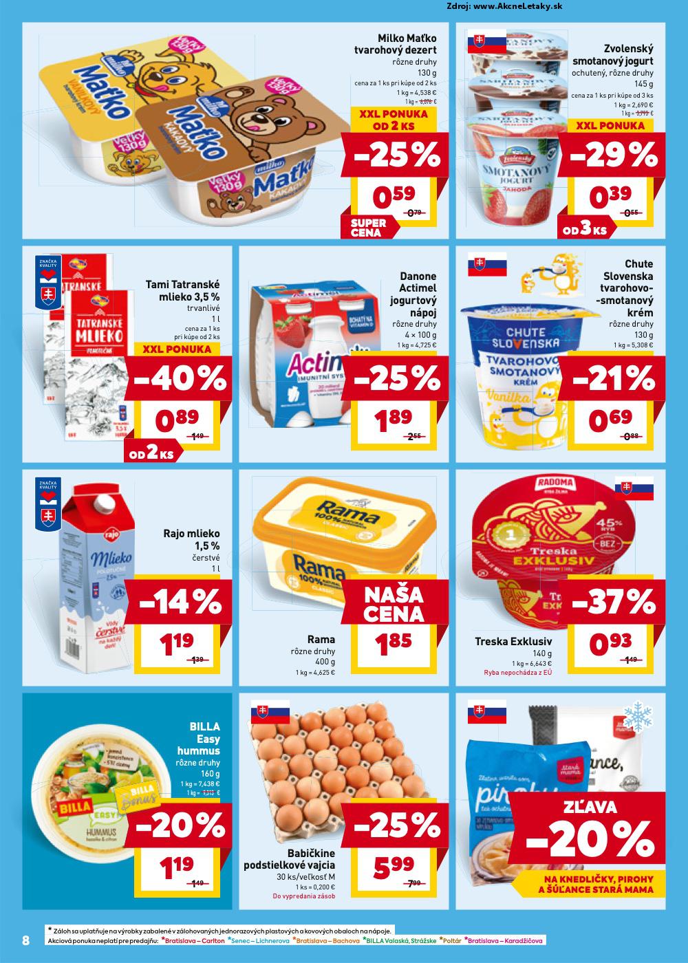 Leták Billa (18. 6. - 24. 6. 2025) - strana 8 z 28