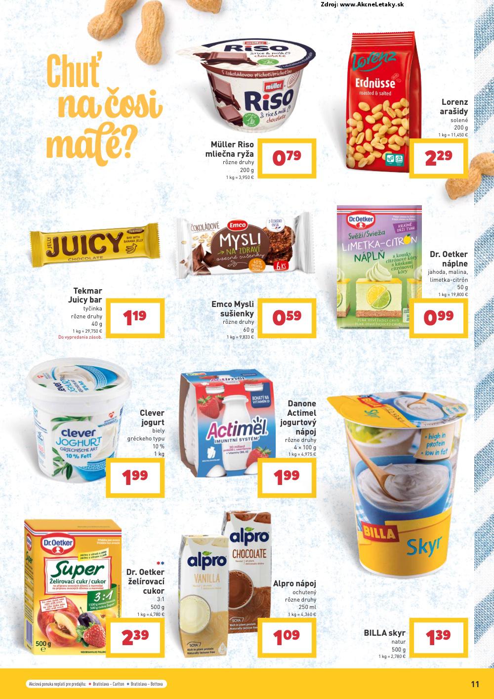 Leták Billa (2. 7. - 29. 7. 2025) - strana 11 z 32