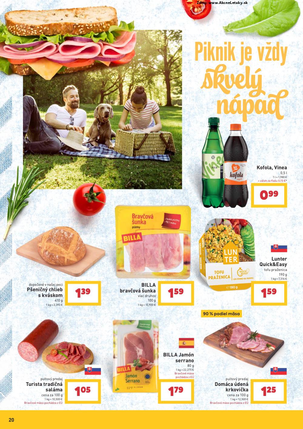 Leták Billa (2. 7. - 29. 7. 2025) - strana 20 z 32