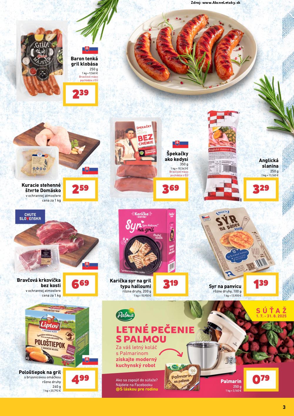 Leták Billa (2. 7. - 29. 7. 2025) - strana 3 z 32