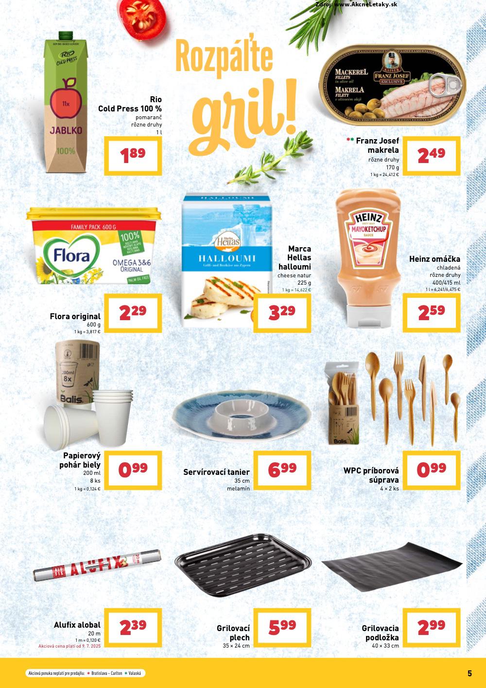 Leták Billa (2. 7. - 29. 7. 2025) - strana 5 z 32