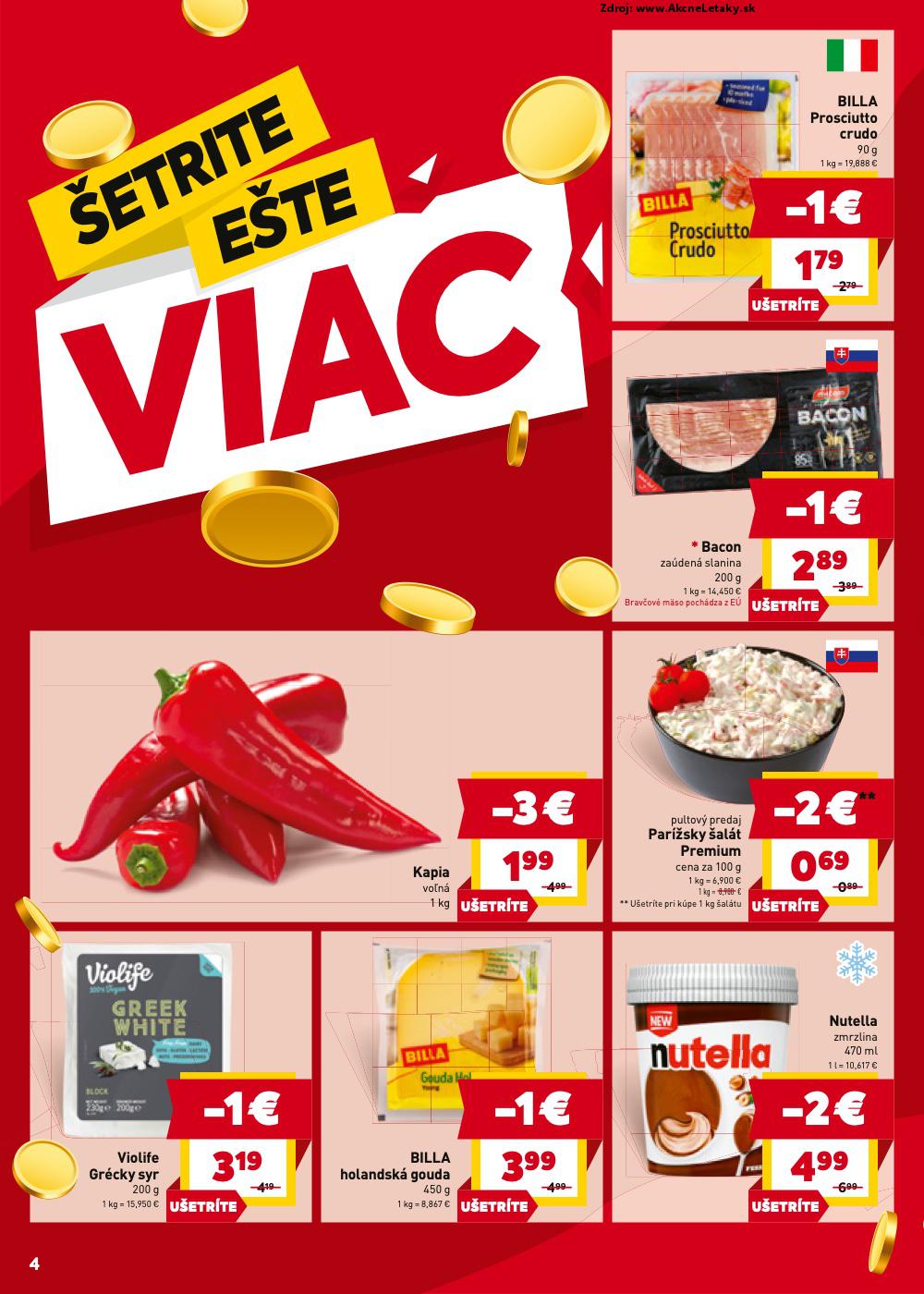 Leták Billa (20. 8. - 26. 8. 2025) - strana 4 z 20