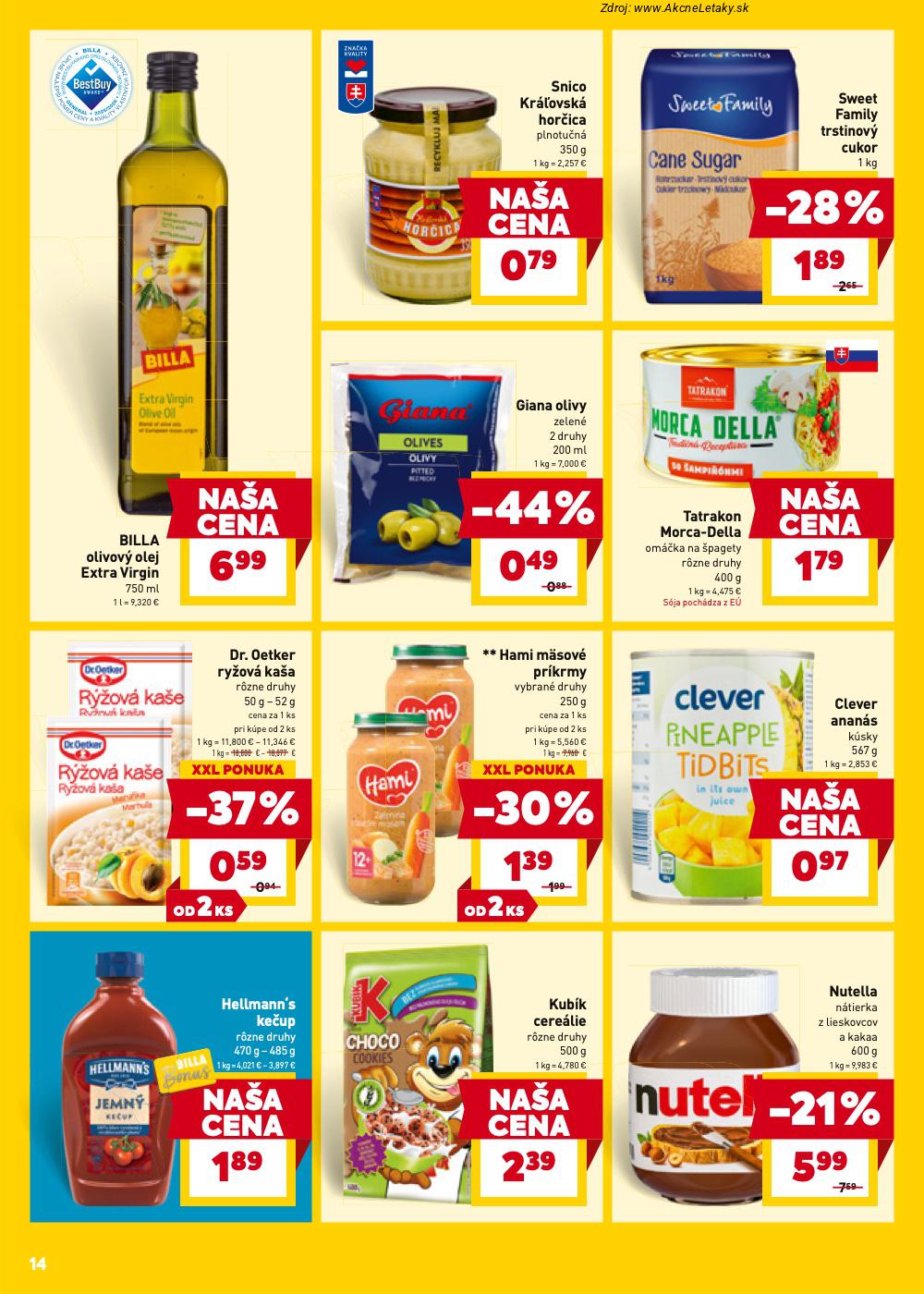 Leták Billa (24. 9. - 30. 9. 2025) - strana 14 z 27