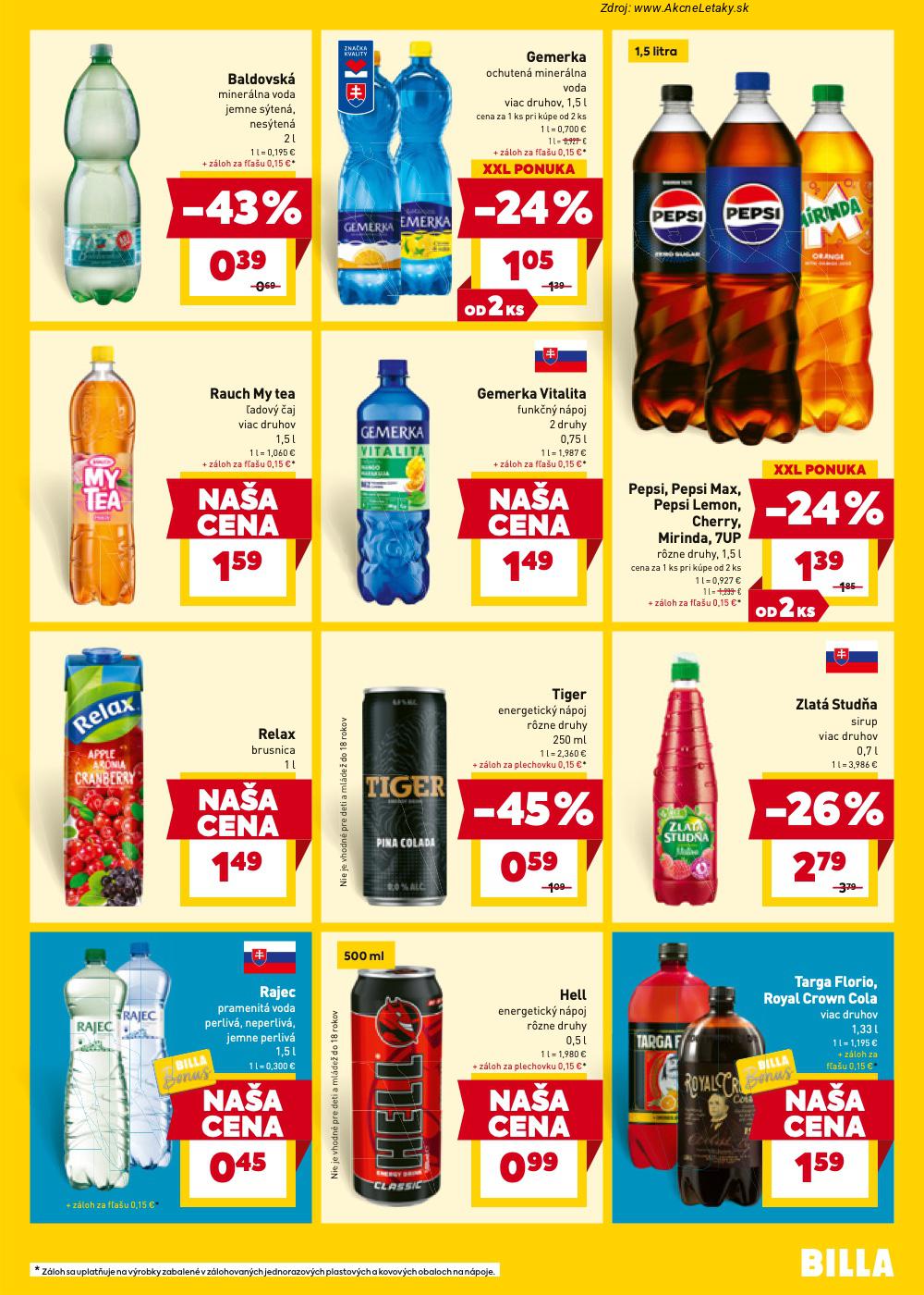 Leták Billa (24. 9. - 30. 9. 2025) - strana 17 z 27