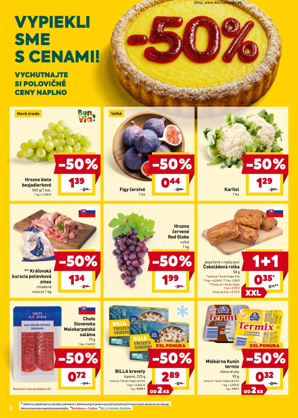 Leták Billa (24. 9. - 30. 9. 2025) - strana 2 z 27