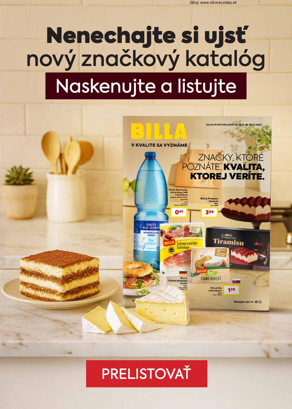 Leták Billa (24. 9. - 30. 9. 2025) - strana 26 z 27