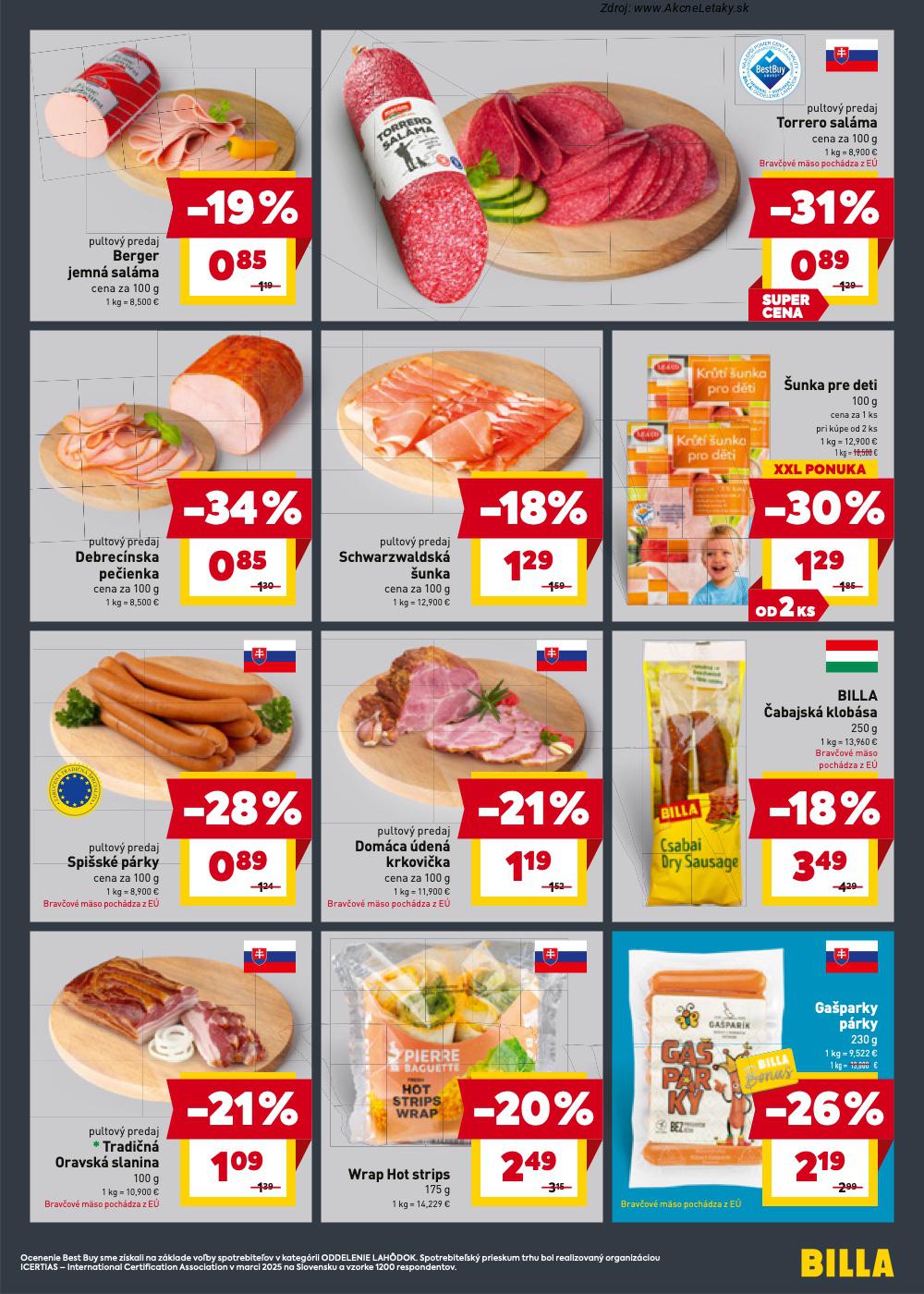 Leták Billa (24. 9. - 30. 9. 2025) - strana 9 z 27