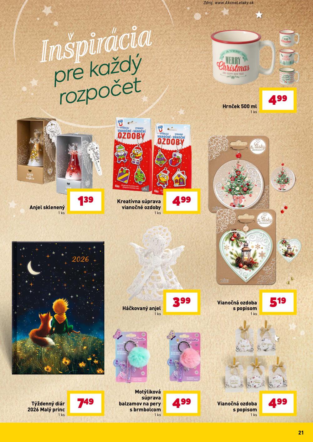 Leták Billa - strana 21