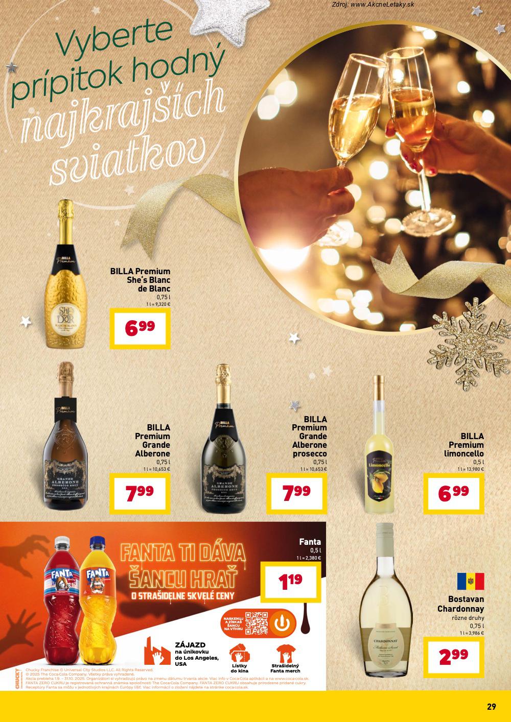 Leták Billa - strana 29