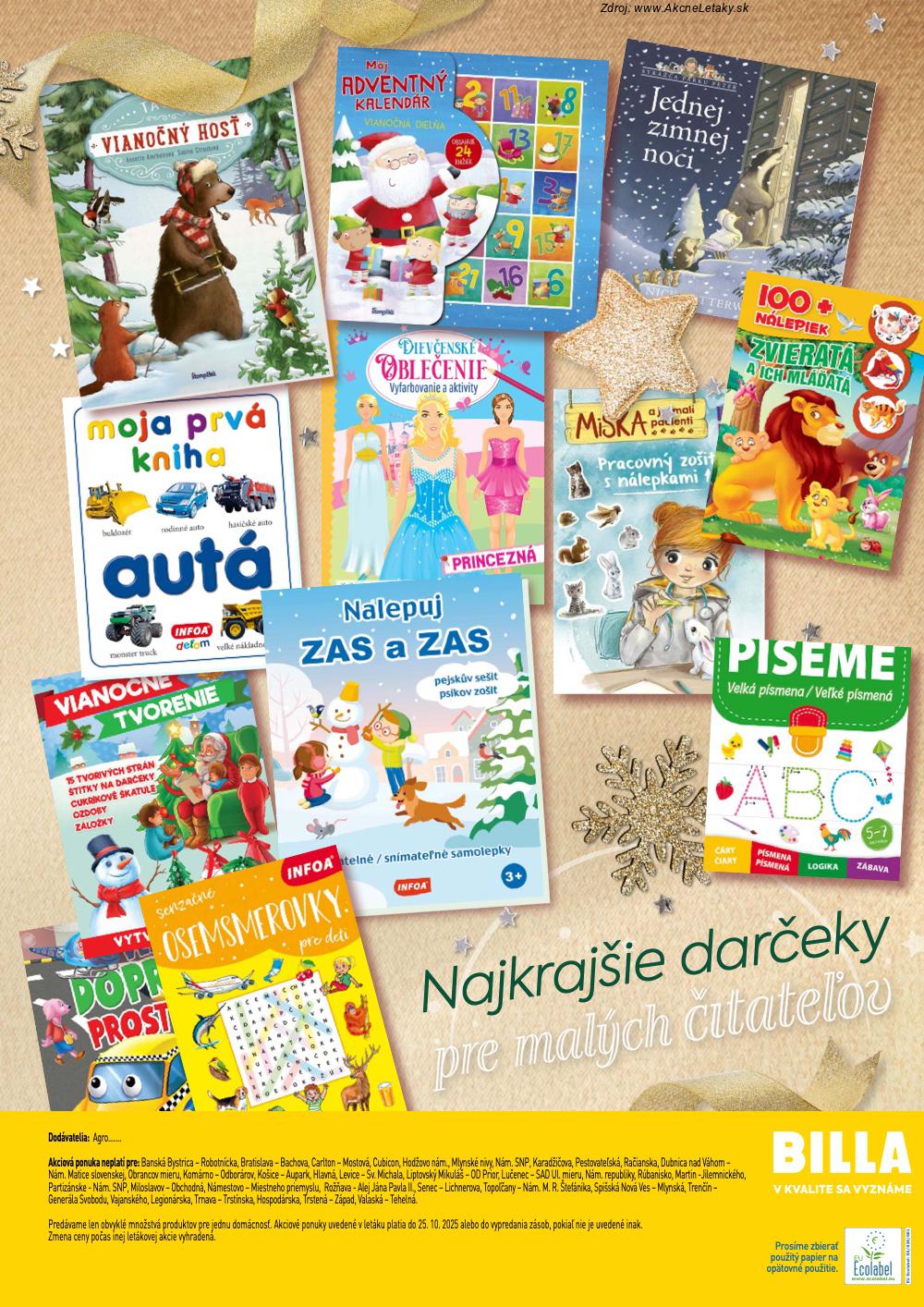 Leták Billa (15. 10. - 11. 11. 2025) - strana 35 z 35
