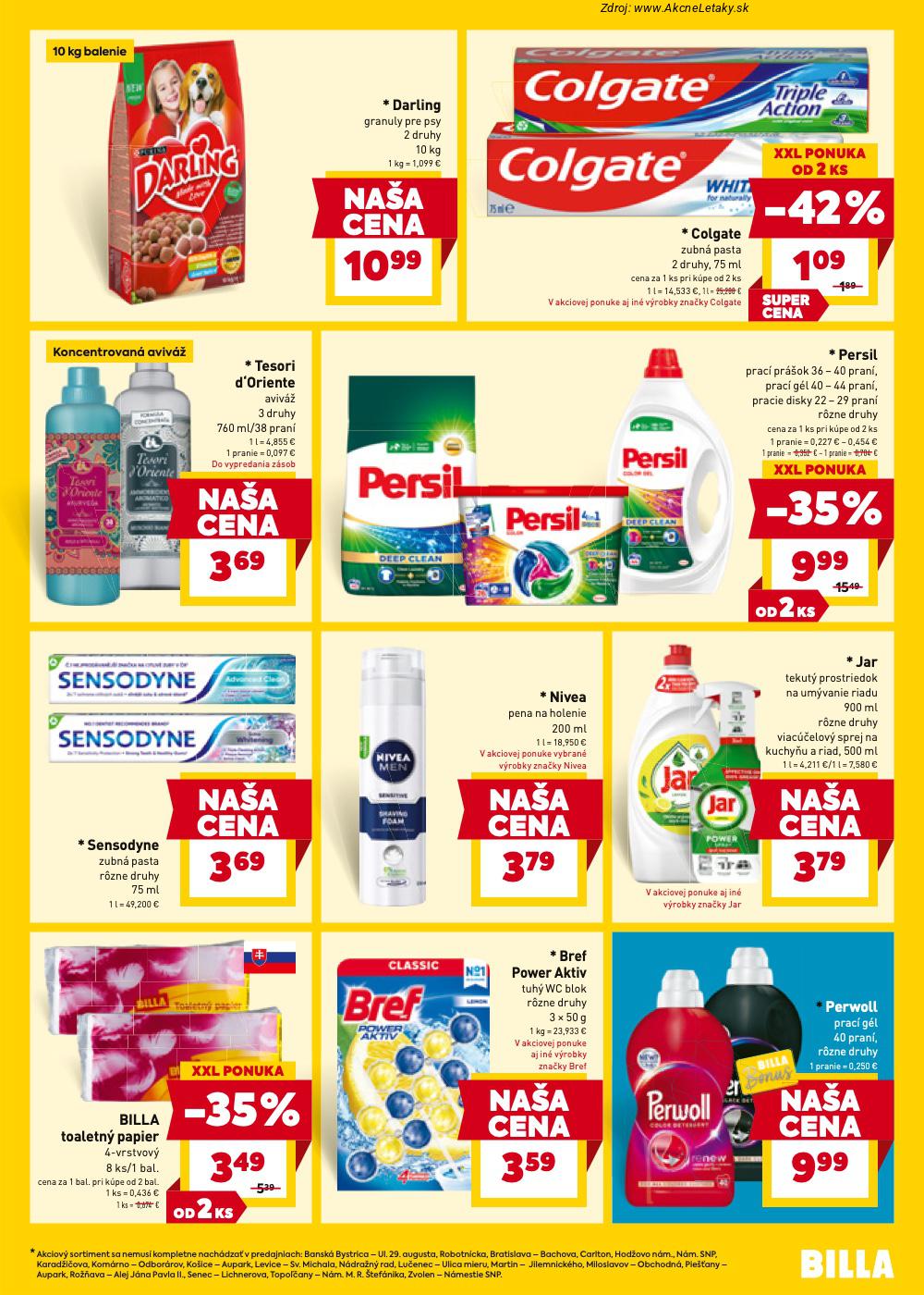 Leták Billa - strana 19