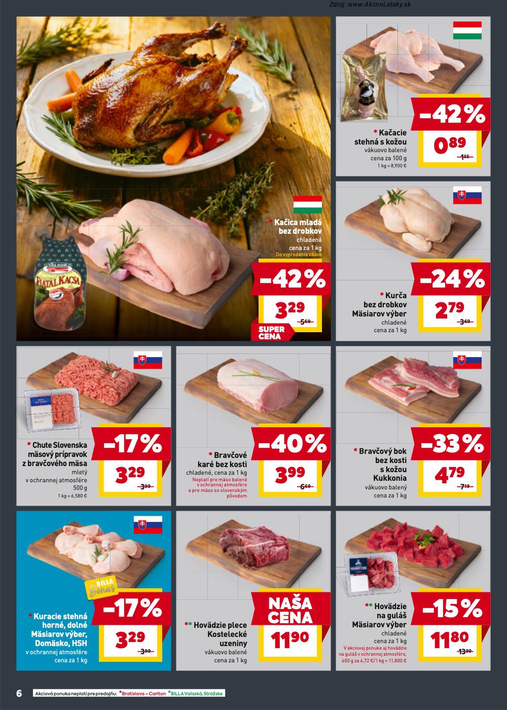 Leták Billa - strana 6