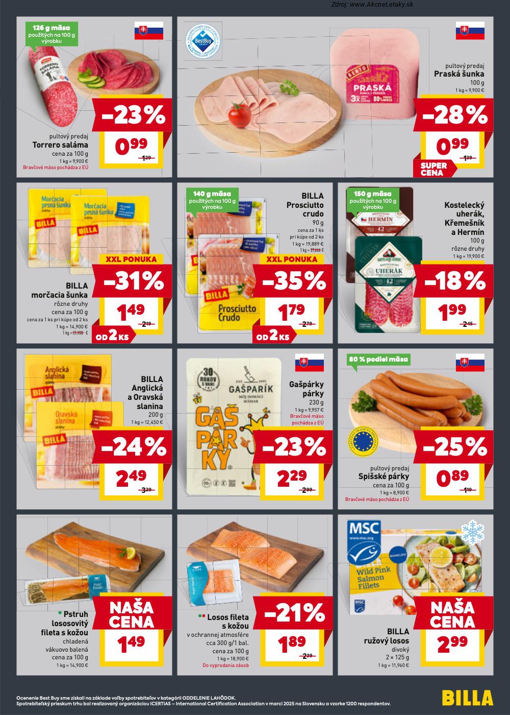 Leták Billa - strana 7