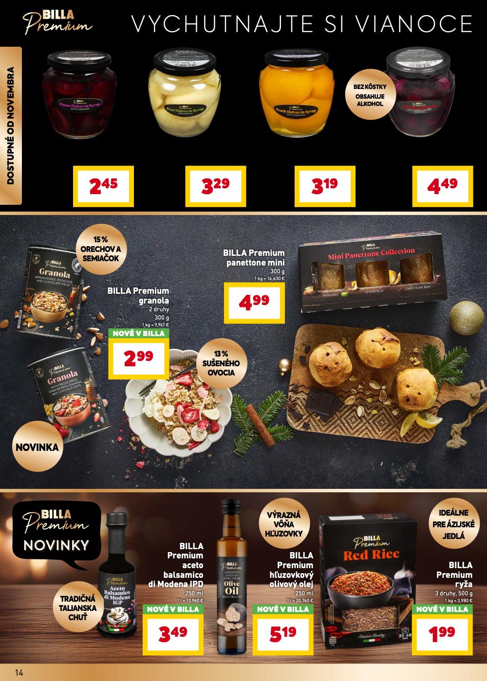 Leták Billa (29. 10. - 31. 12. 2025) - strana 14 z 17