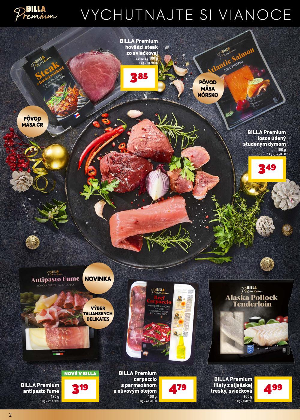 Leták Billa (29. 10. - 31. 12. 2025) - strana 2 z 17