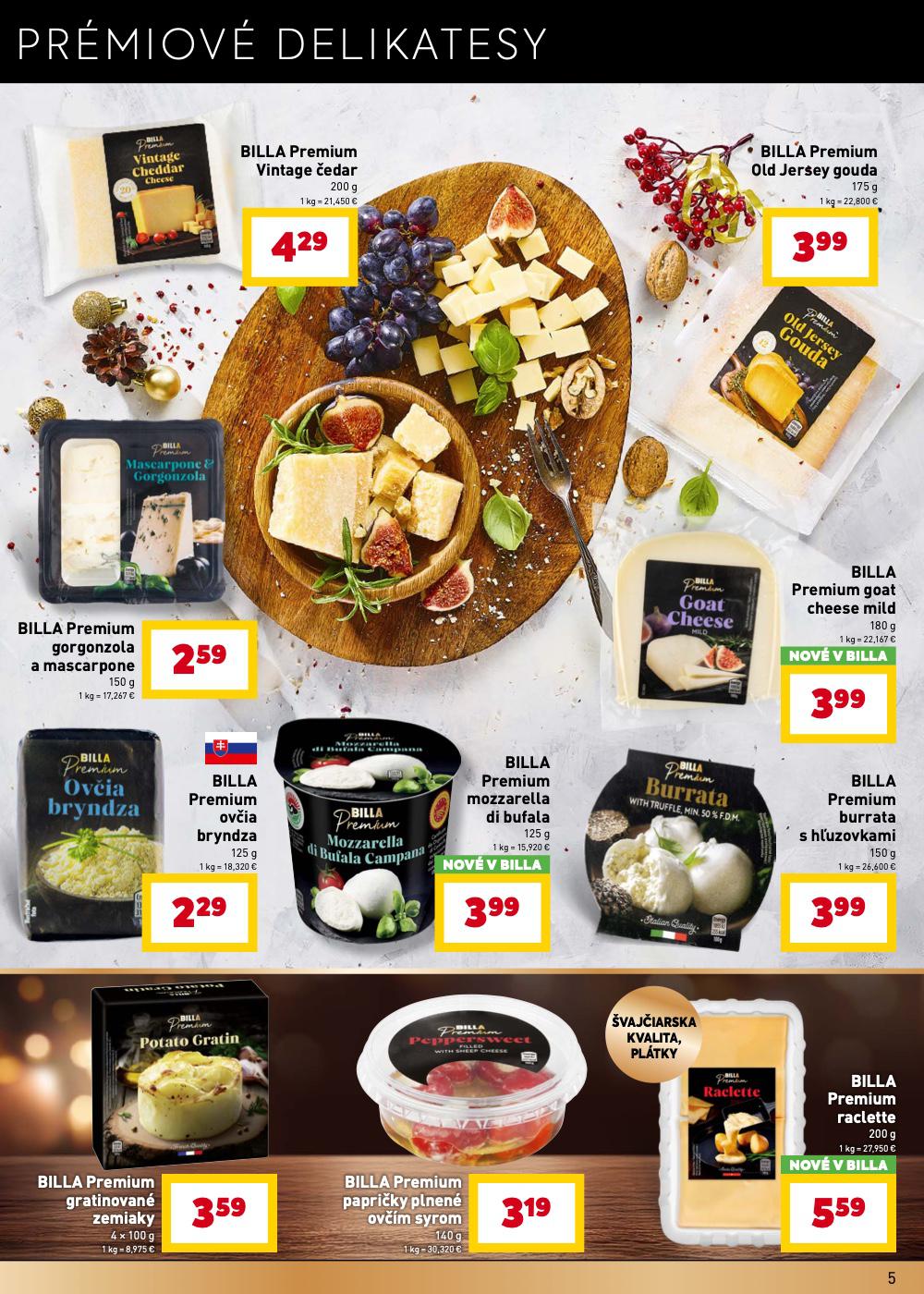 Leták Billa (29. 10. - 31. 12. 2025) - strana 5 z 17