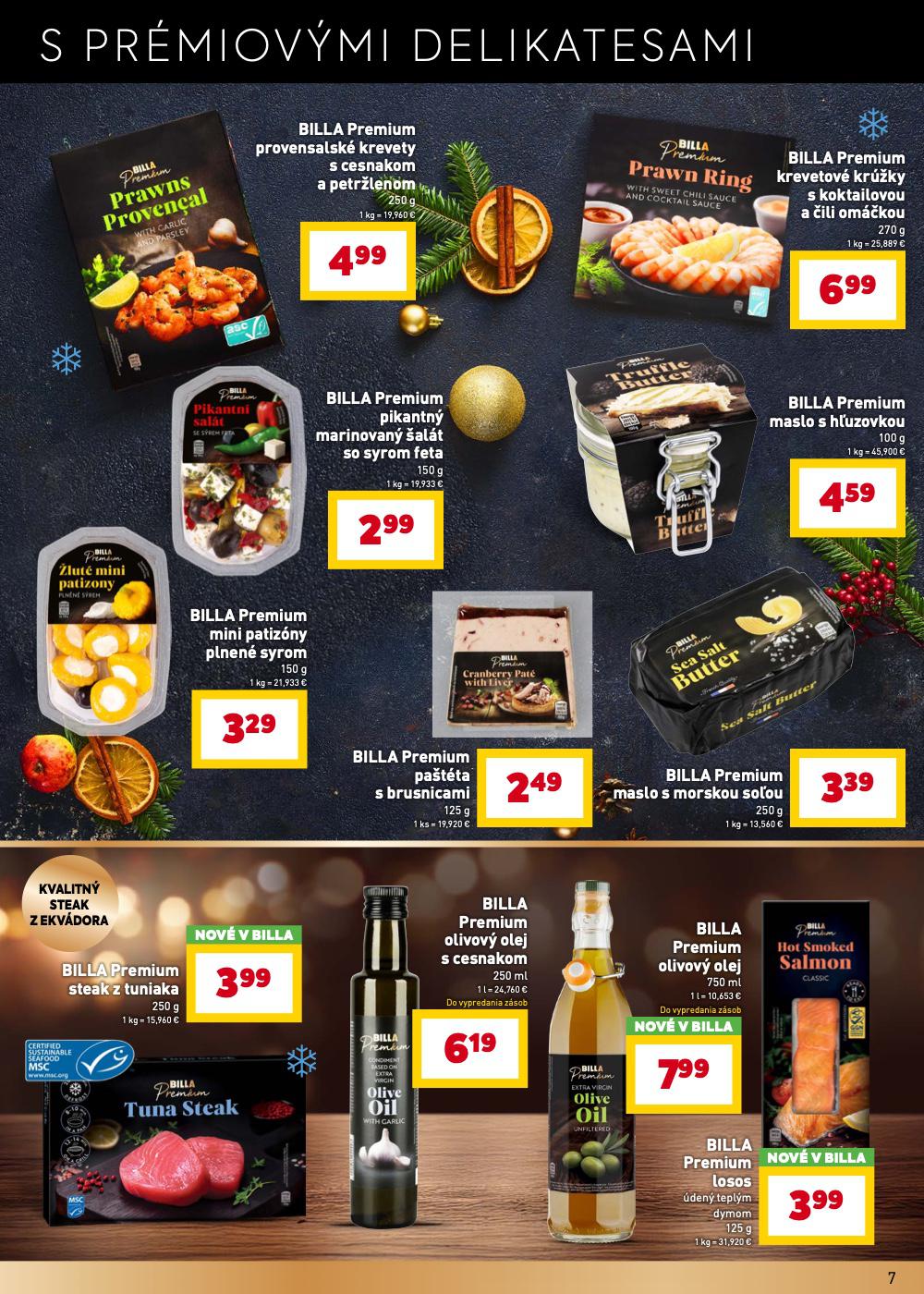 Leták Billa (29. 10. - 31. 12. 2025) - strana 7 z 17