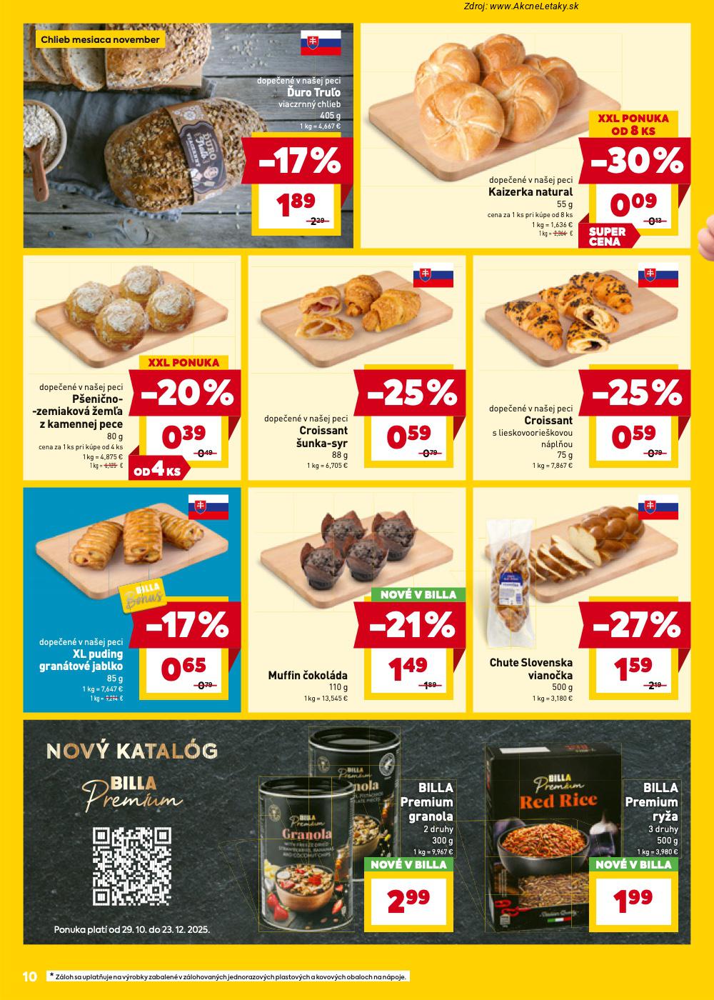 Leták Billa (5. 11. - 11. 11. 2025) - strana 10 z 27
