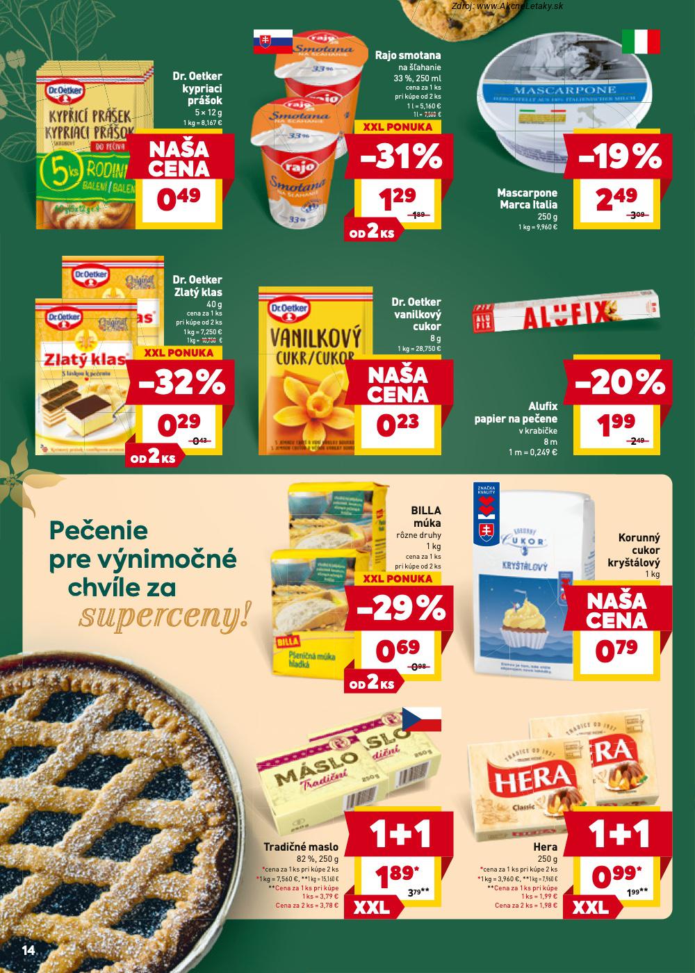 Leták Billa (5. 11. - 11. 11. 2025) - strana 14 z 27