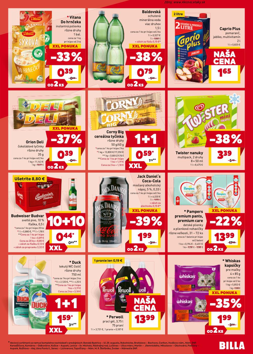 Leták Billa (5. 11. - 11. 11. 2025) - strana 9 z 27