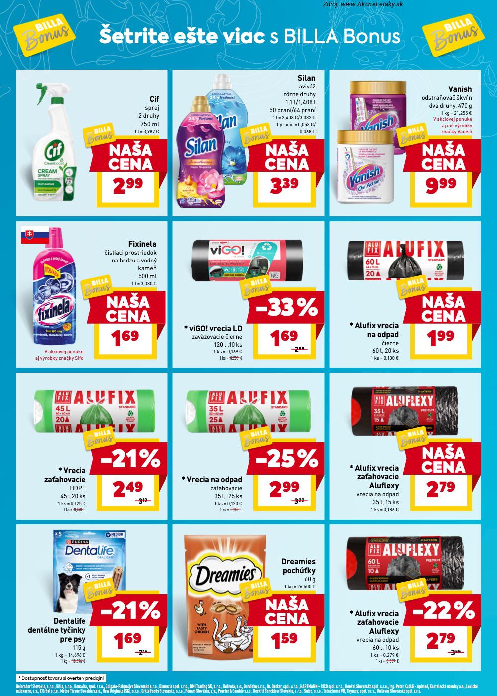 Leták Billa - strana 10