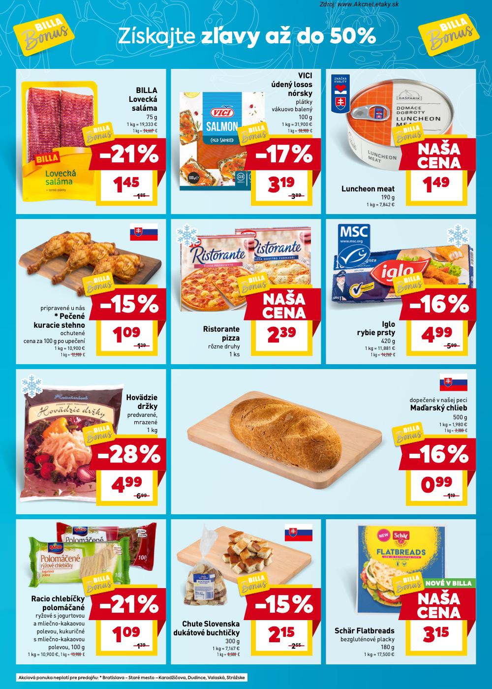 Leták Billa - strana 3