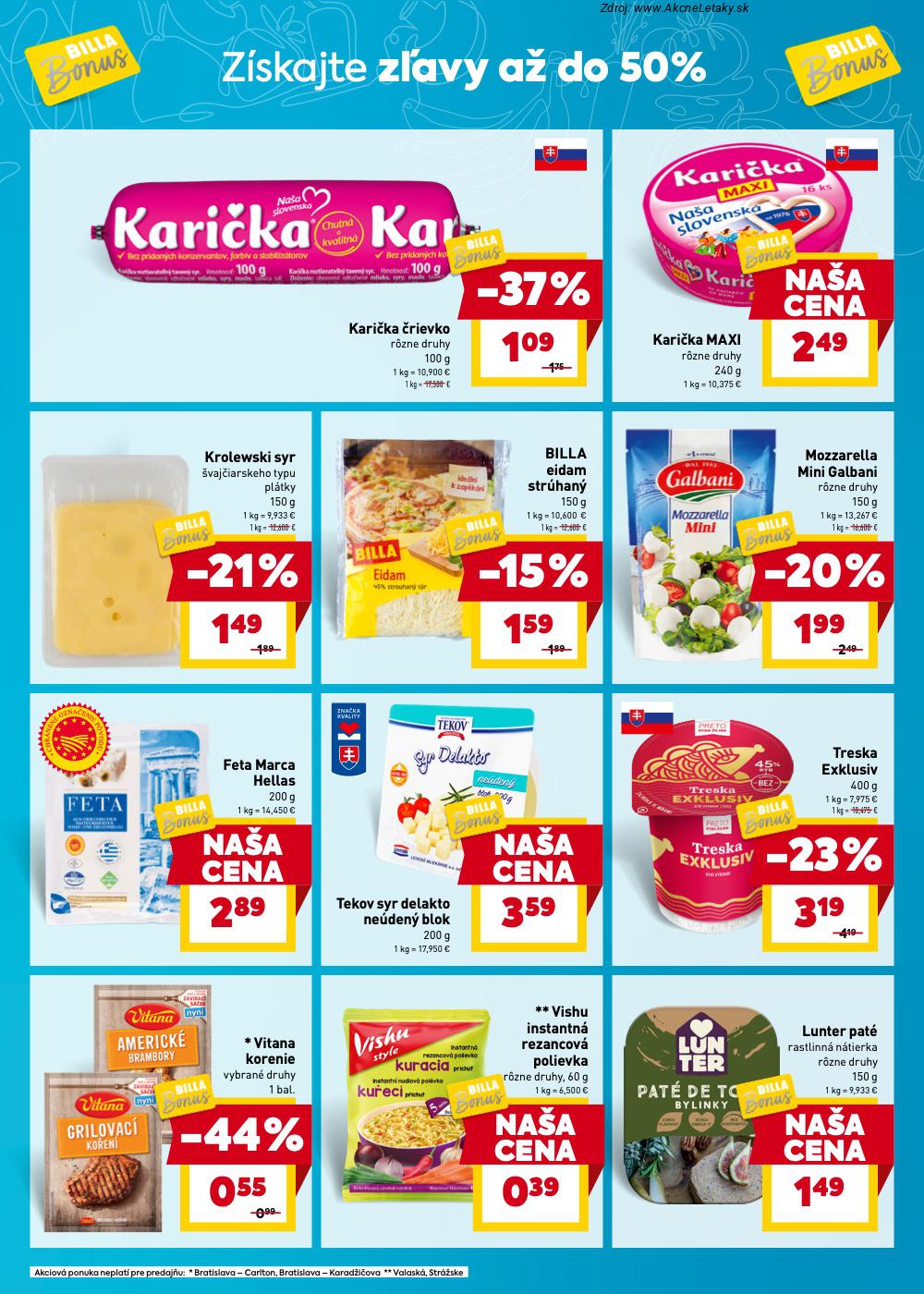 Leták Billa - strana 5