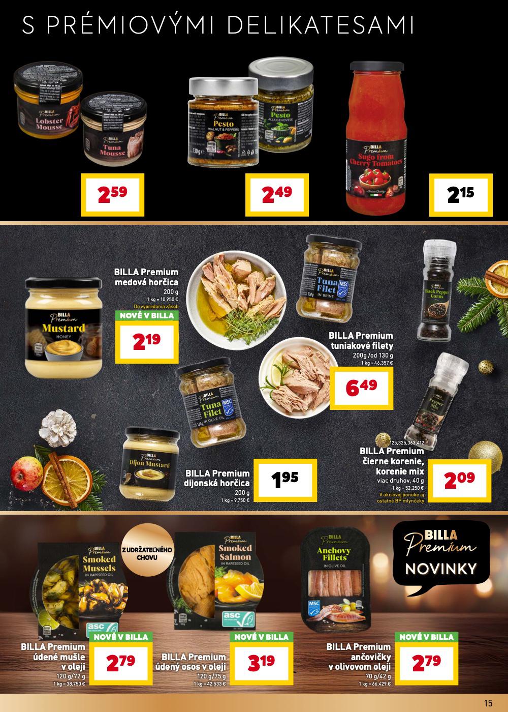 Leták Billa (26. 11. - 2. 12. 2025) - strana 18 z 24