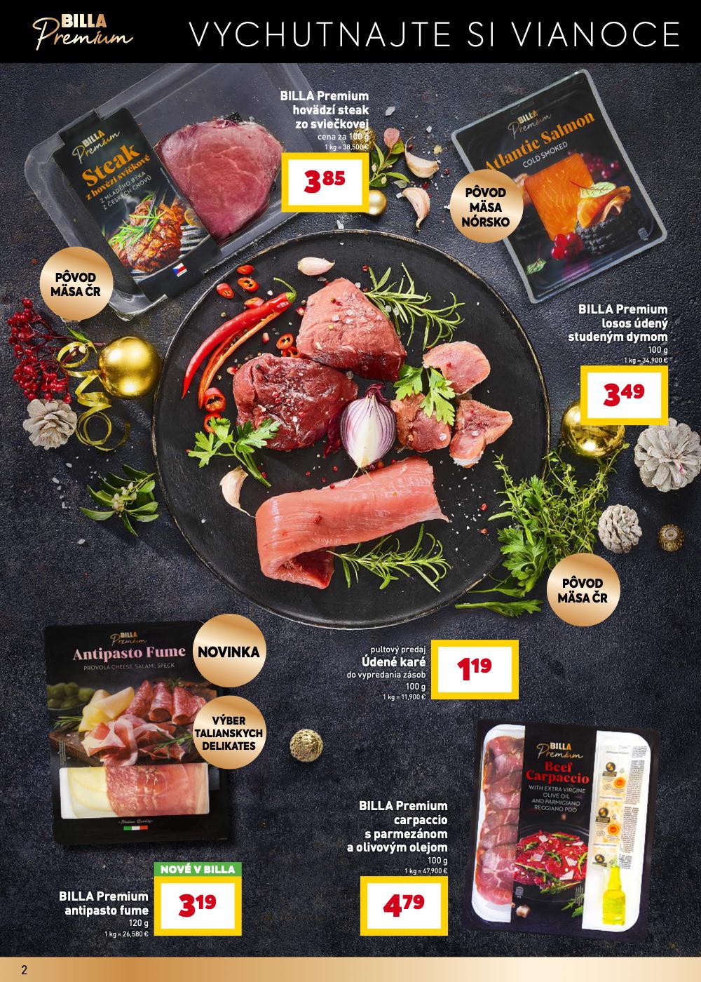Leták Billa (26. 11. - 2. 12. 2025) - strana 2 z 24