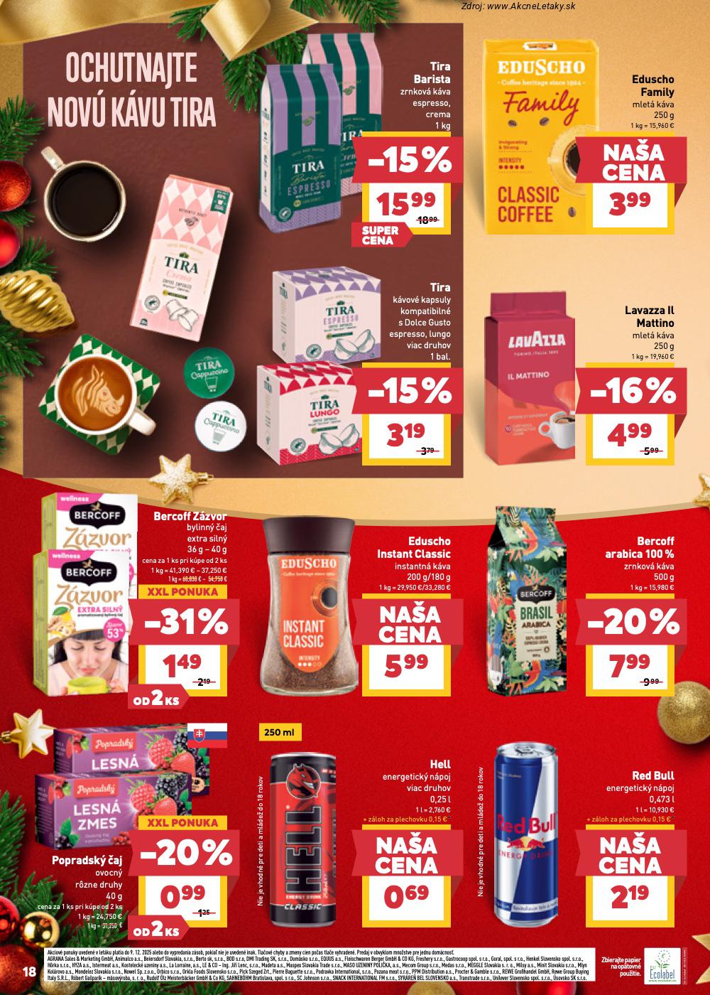 Leták Billa (3. 12. - 9. 12. 2025) - strana 18 z 24