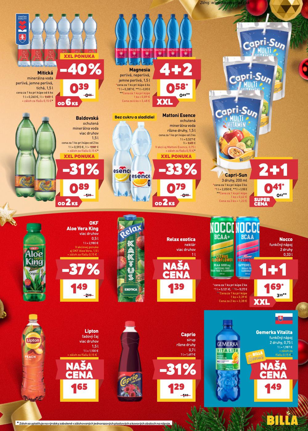 Leták Billa (3. 12. - 9. 12. 2025) - strana 19 z 24