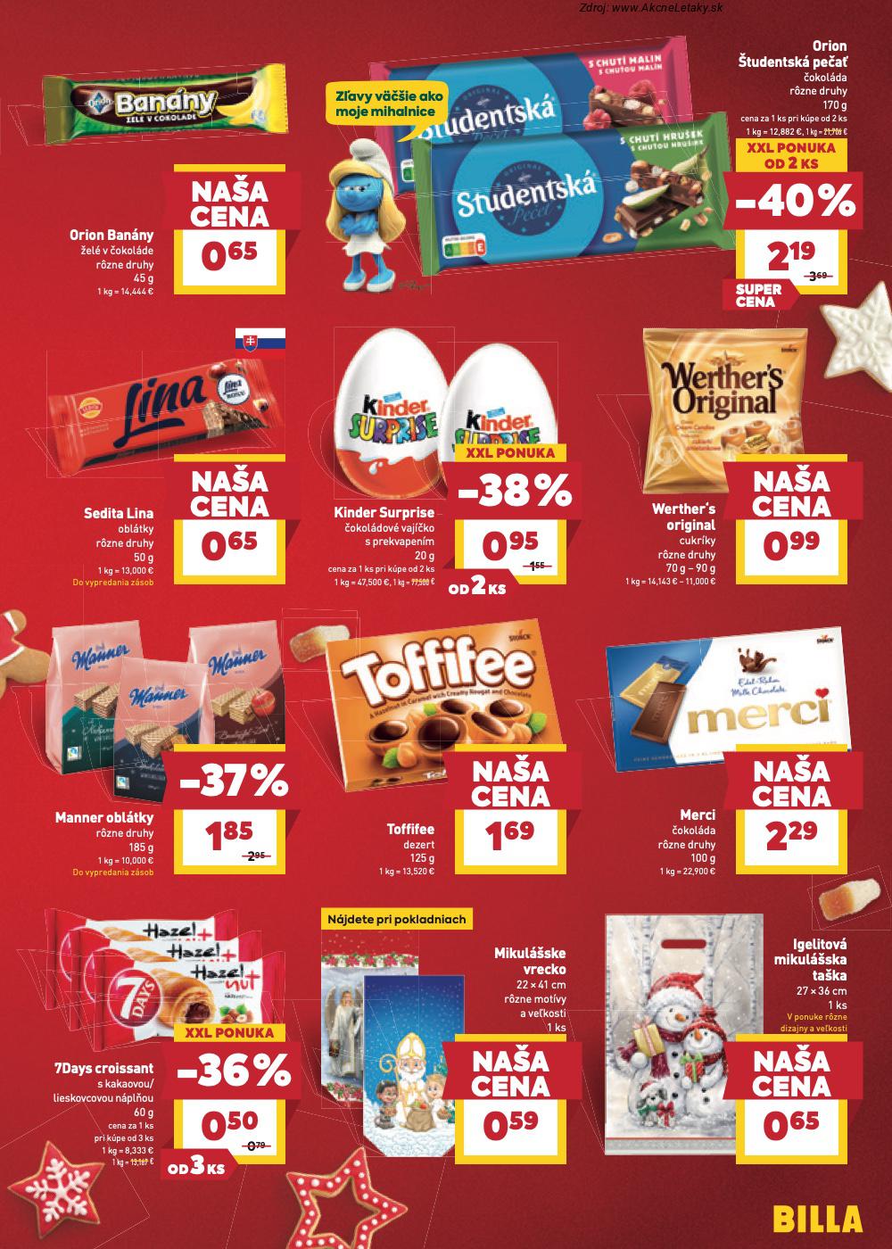 Leták Billa (3. 12. - 9. 12. 2025) - strana 5 z 24