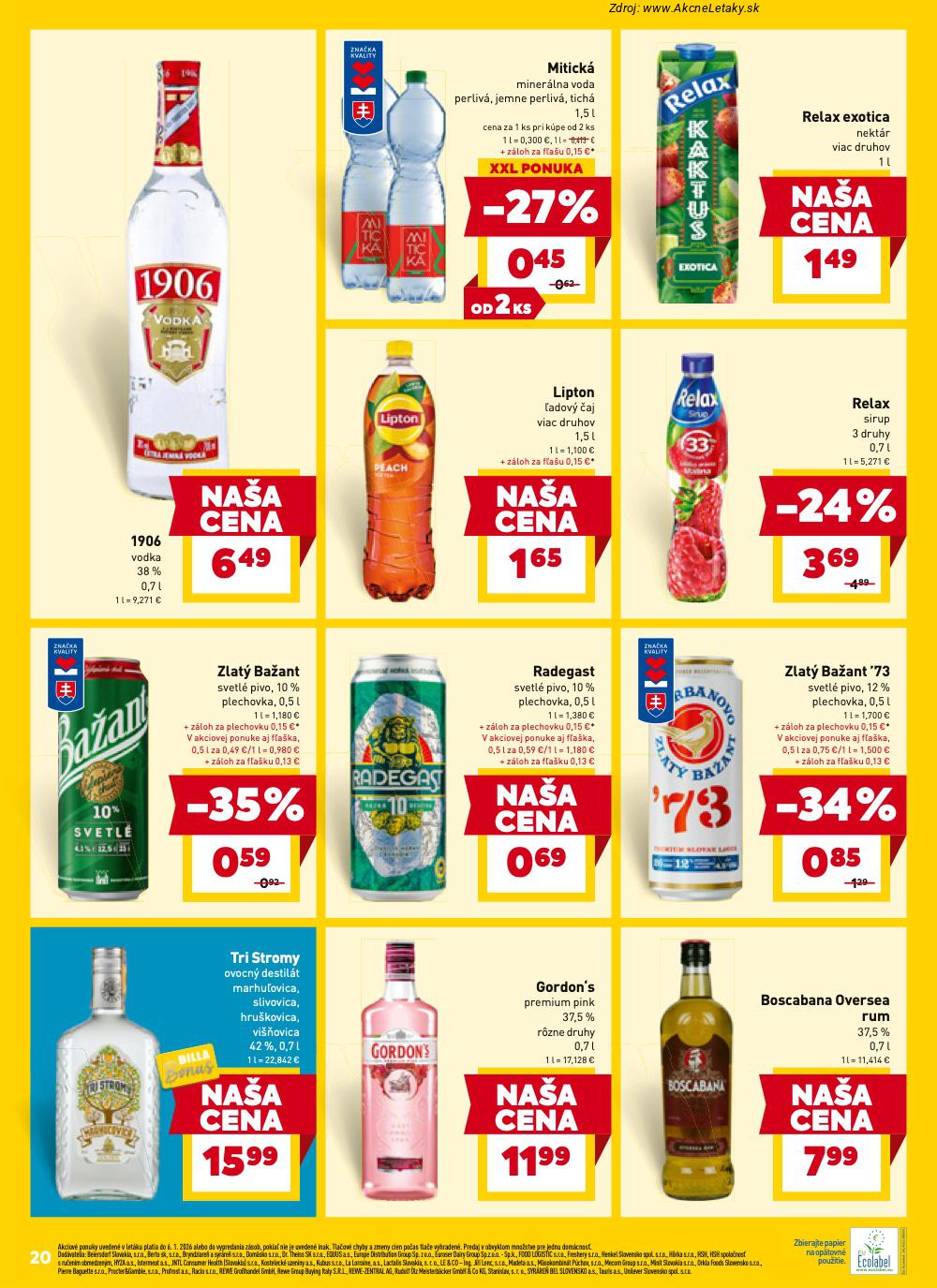 Leták Billa (2. 1. - 6. 1. 2026) - strana 20 z 24