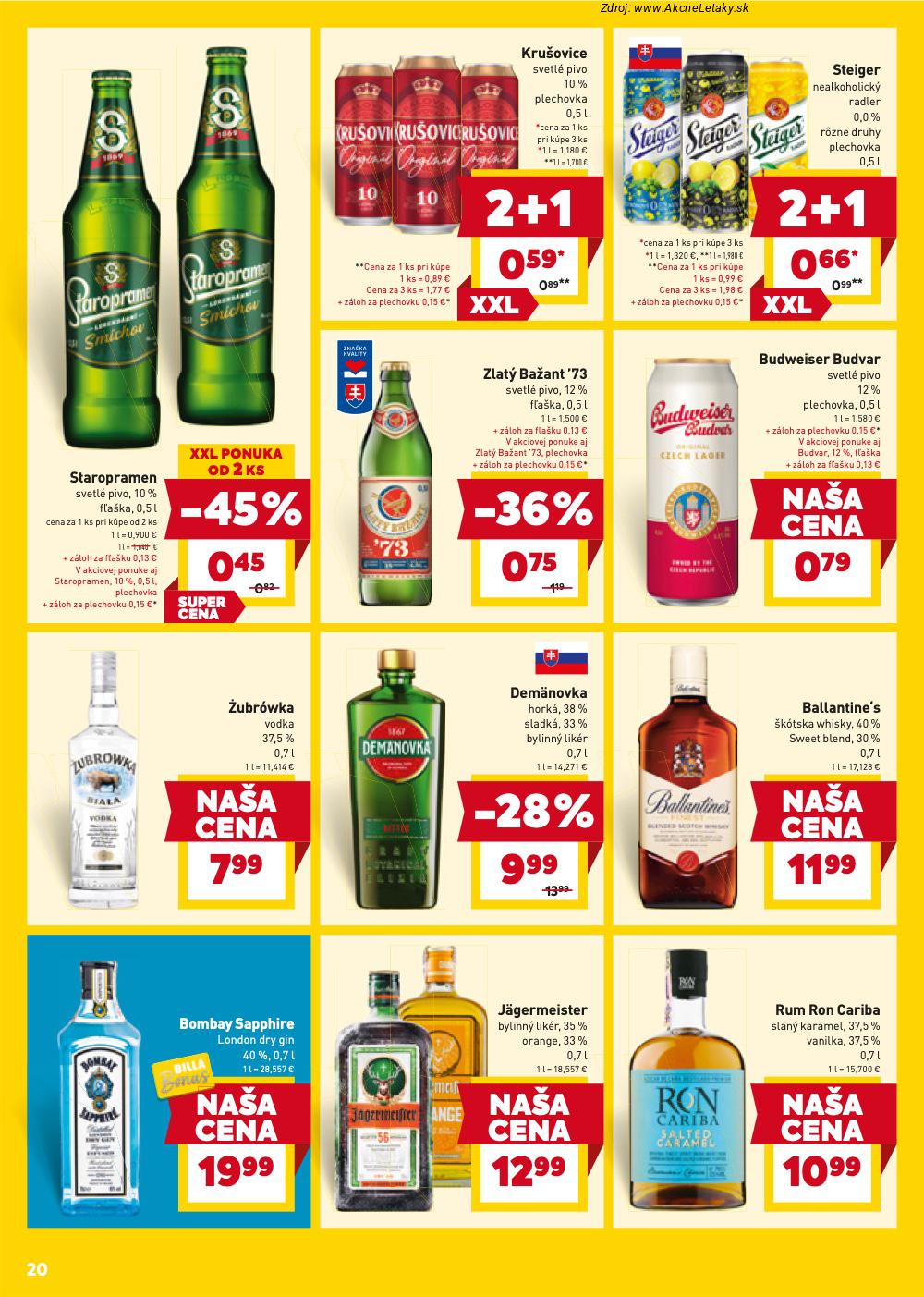 Leták Billa (11. 2. - 17. 2. 2026) - strana 20 z 24