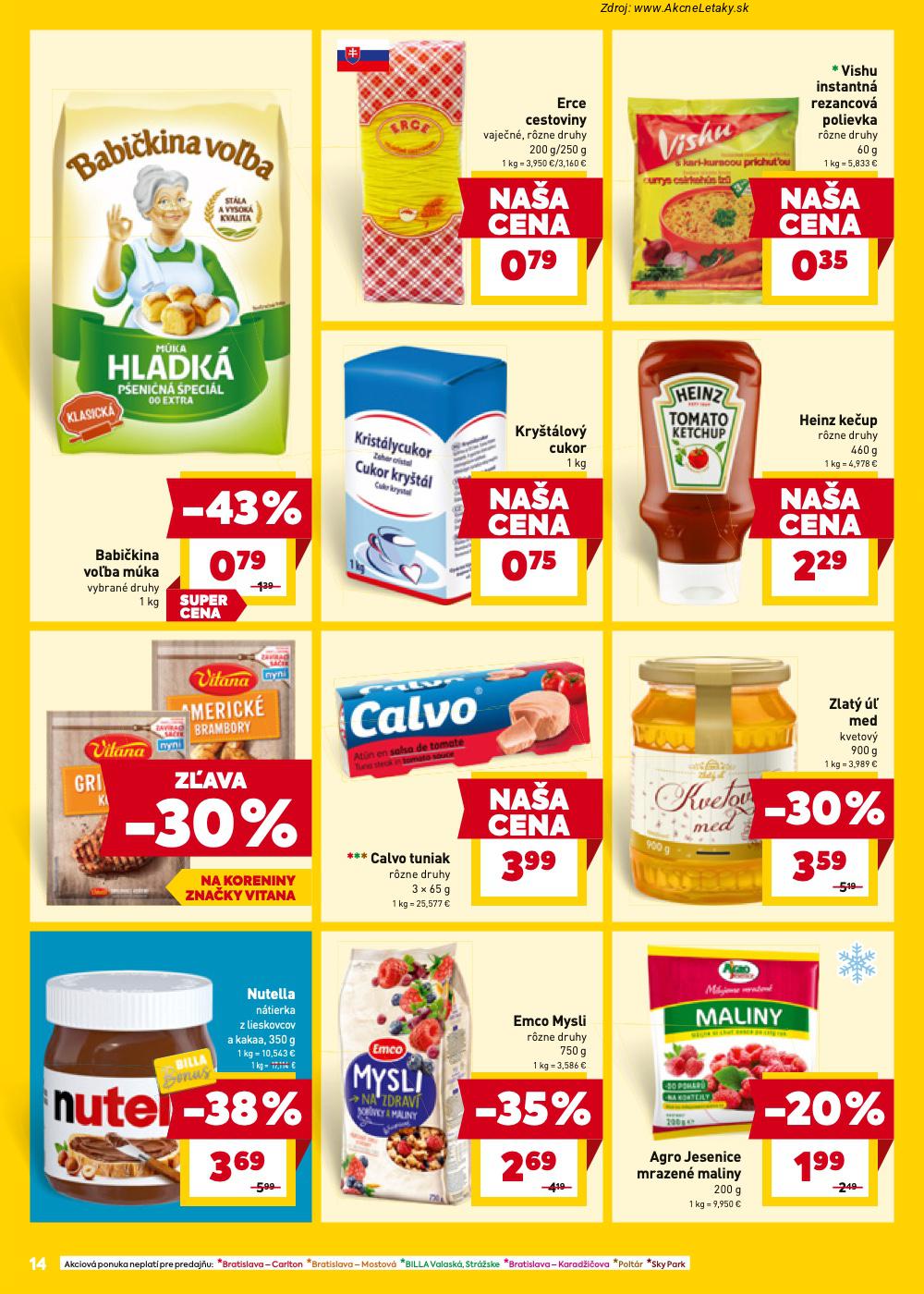 Leták Billa (18. 2. - 24. 2. 2026) - strana 14 z 24