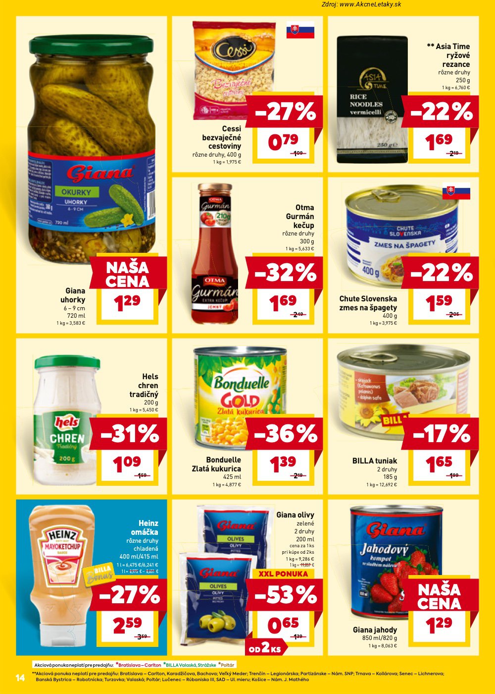 Leták Billa (25. 2. - 3. 3. 2026) - strana 14 z 24