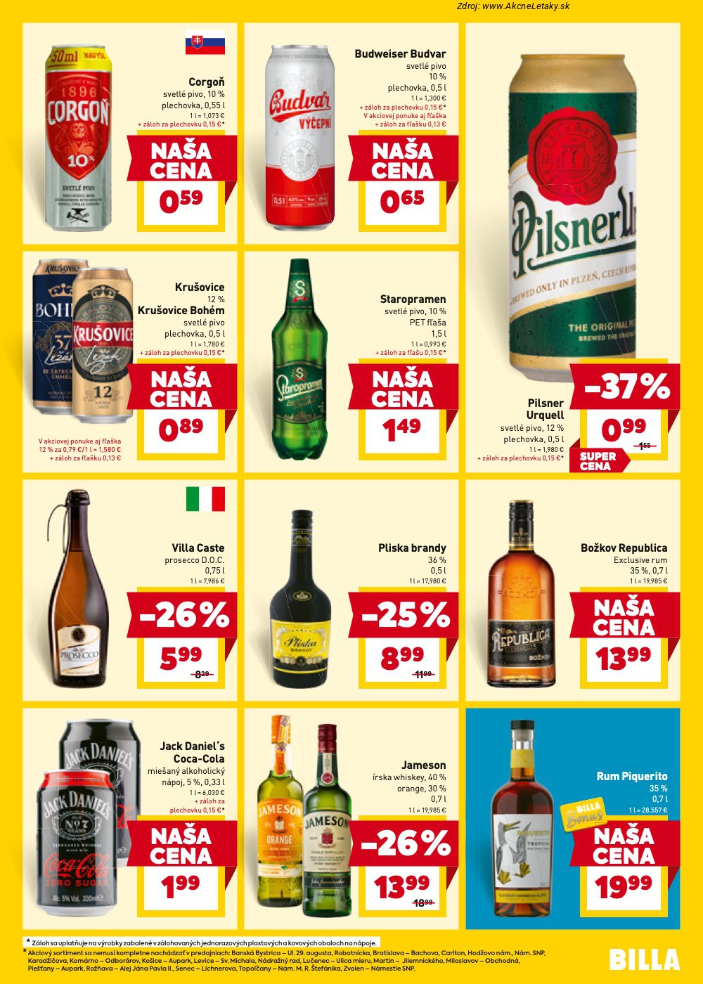 Leták Billa (25. 2. - 3. 3. 2026) - strana 21 z 24