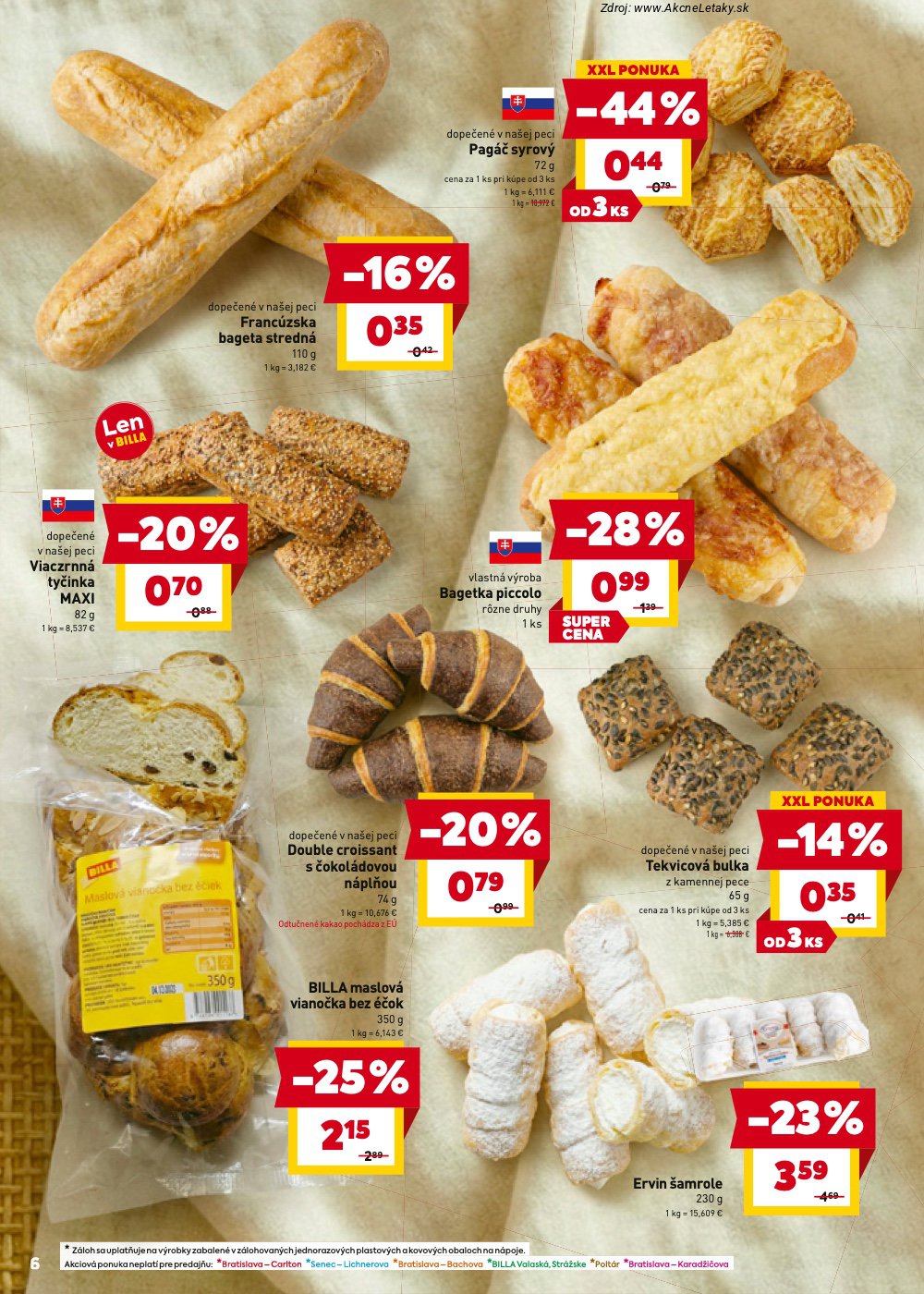 Leták Billa (25. 2. - 3. 3. 2026) - strana 6 z 24