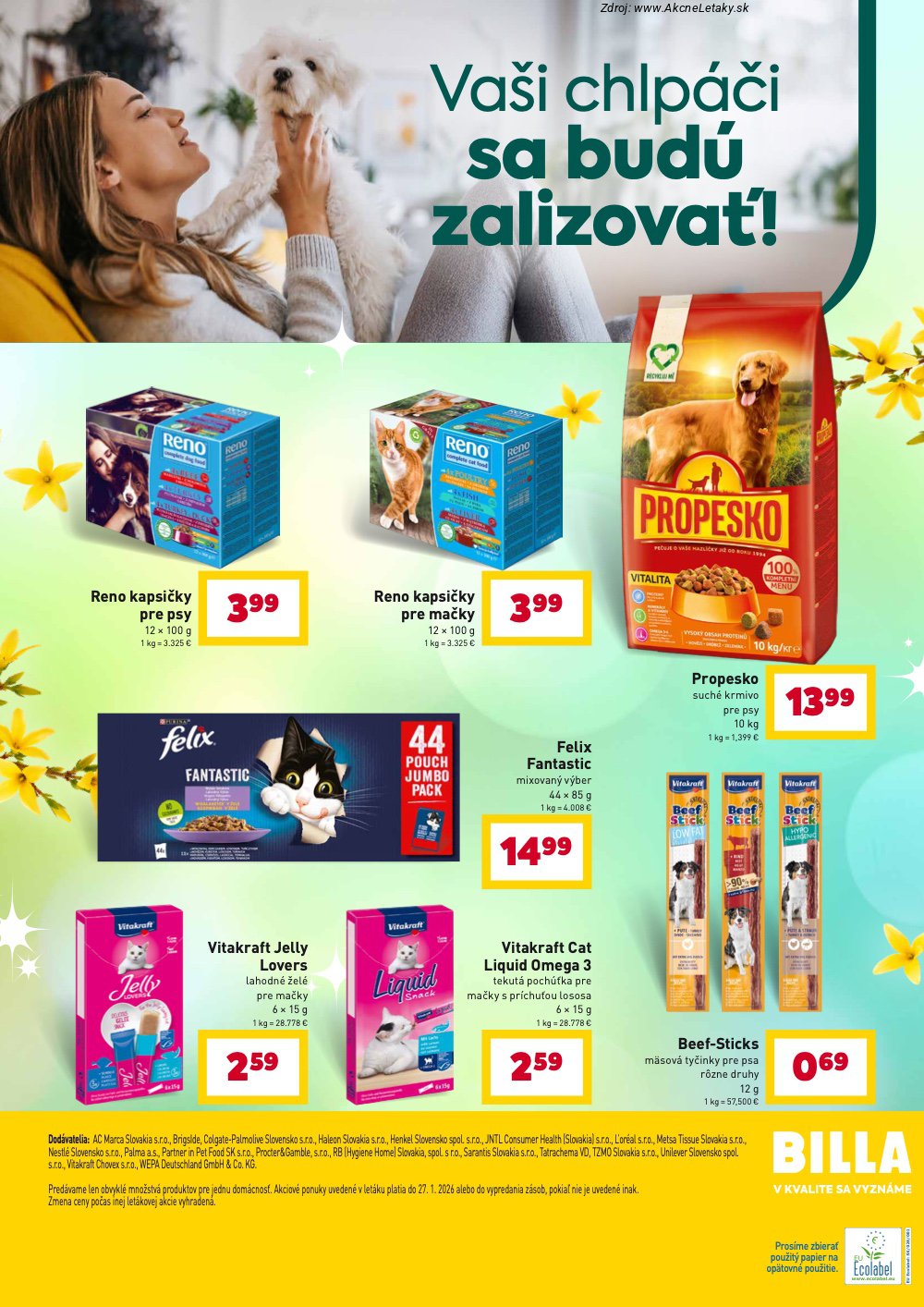 Leták Billa (25. 2. - 24. 3. 2026) - strana 14 z 14