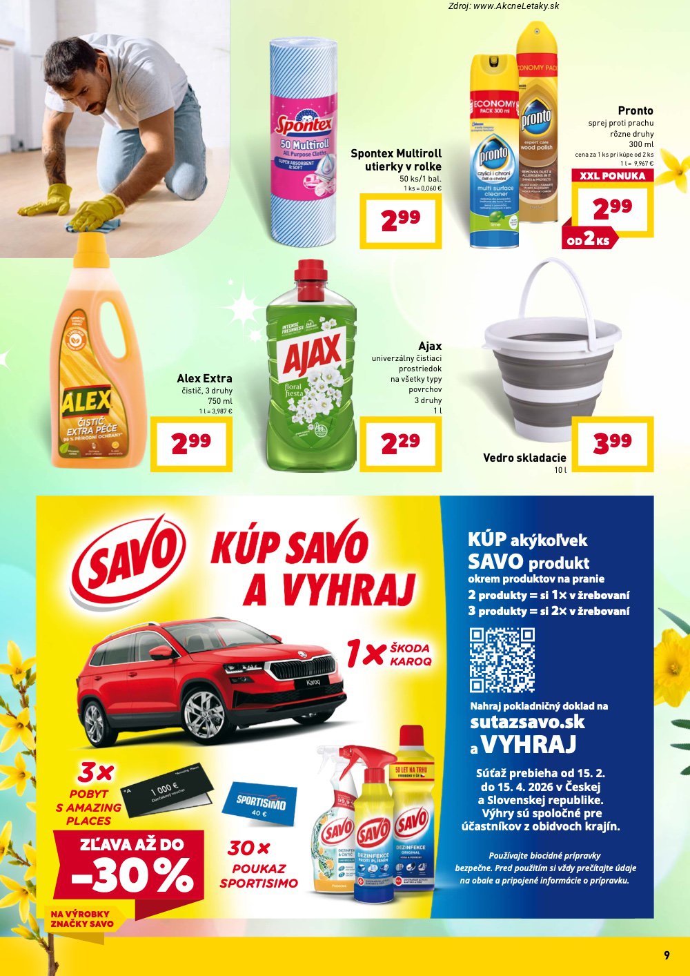 Leták Billa (25. 2. - 24. 3. 2026) - strana 9 z 14