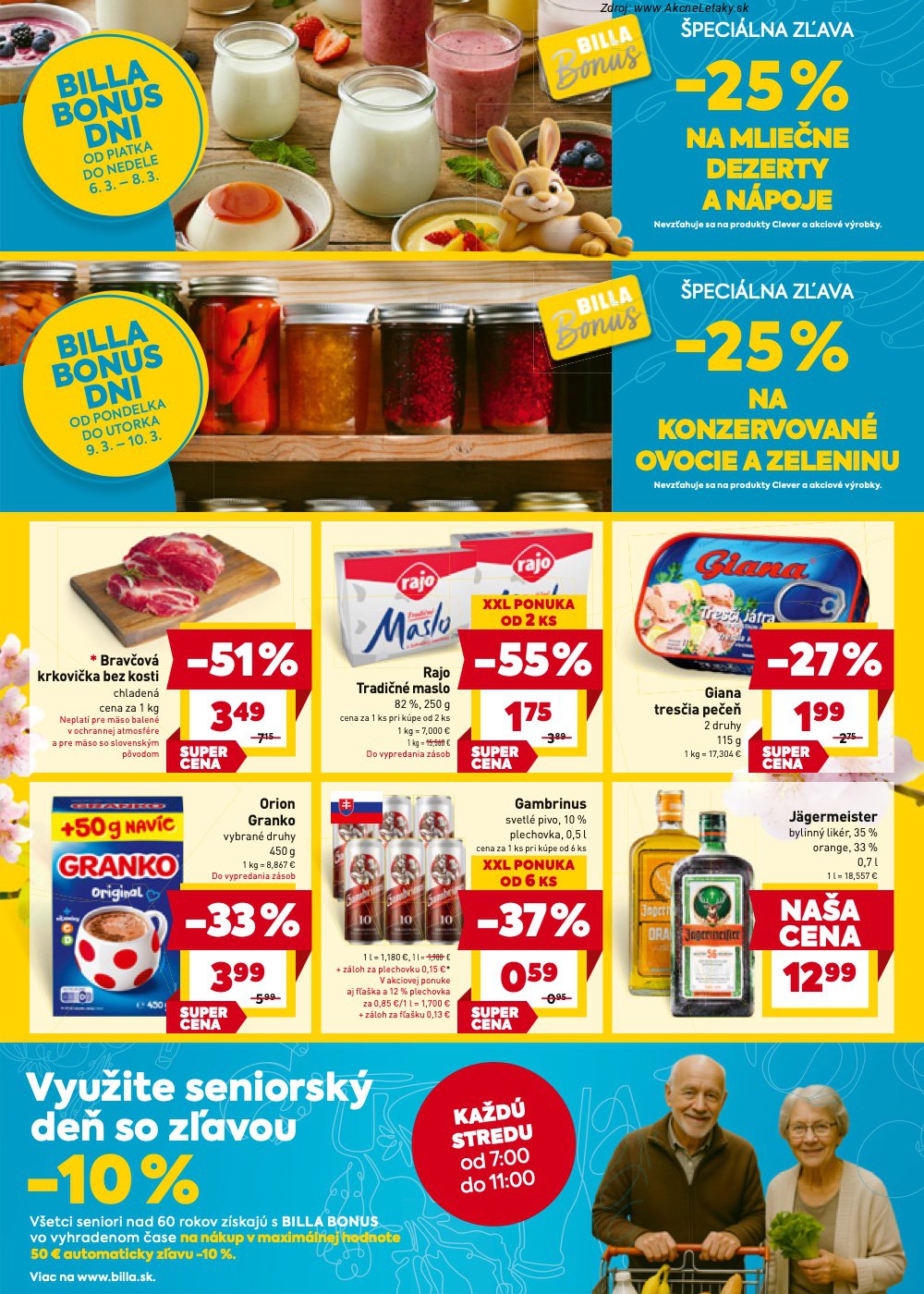 Leták Billa (4. 3. - 10. 3. 2026) - strana 2 z 29