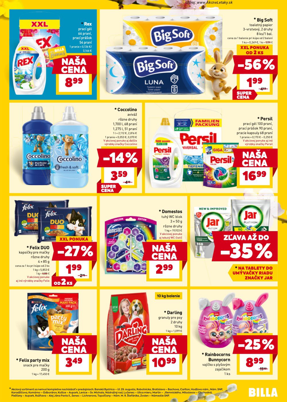 Leták Billa (11. 3. - 17. 3. 2026) - strana 25 z 28