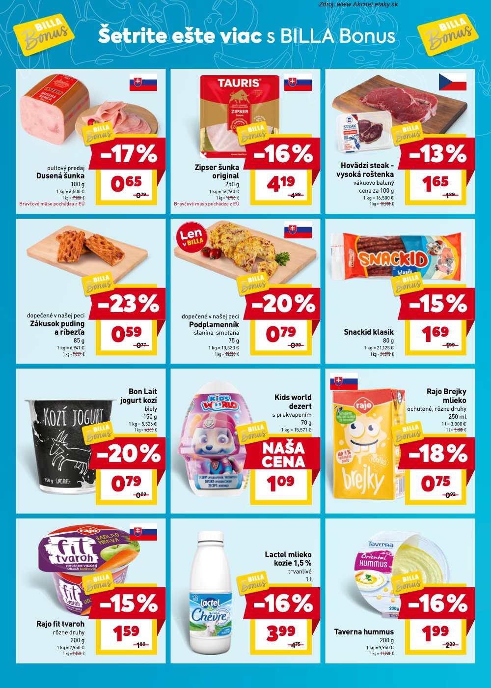 Leták Billa (11. 3. - 24. 3. 2026) - strana 2 z 7