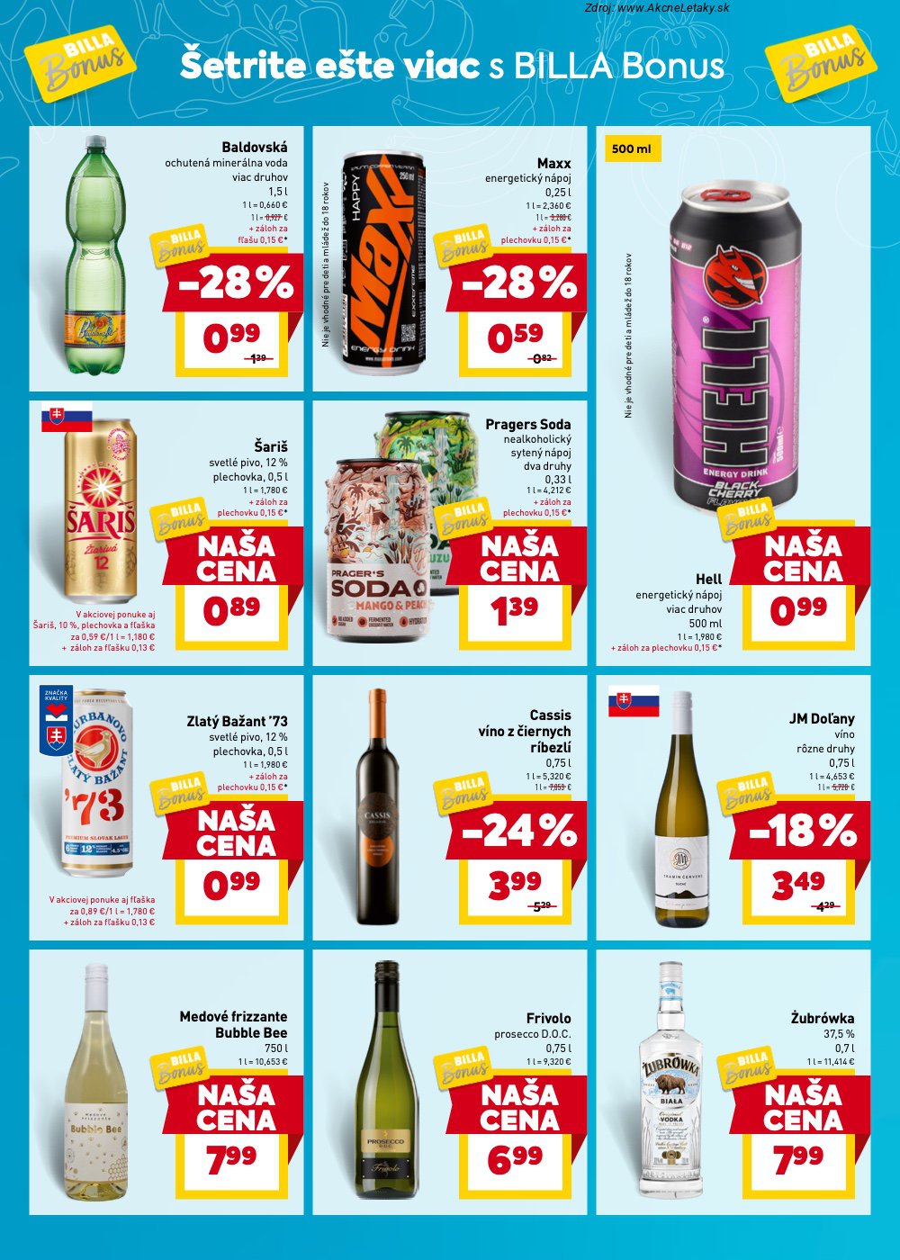 Leták Billa - strana 6