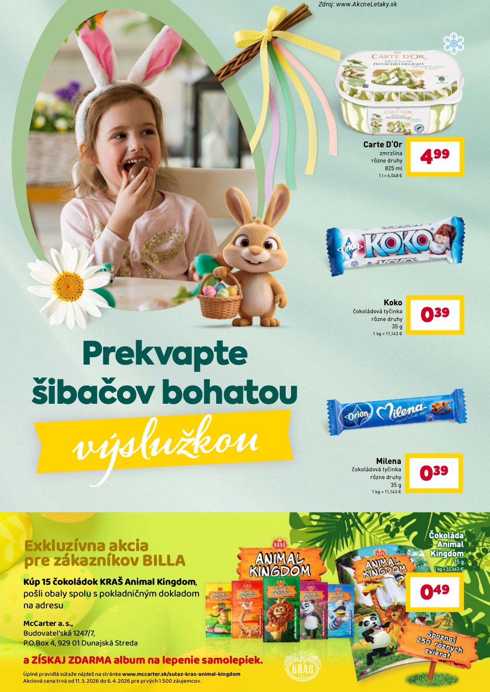 Leták Billa - strana 20