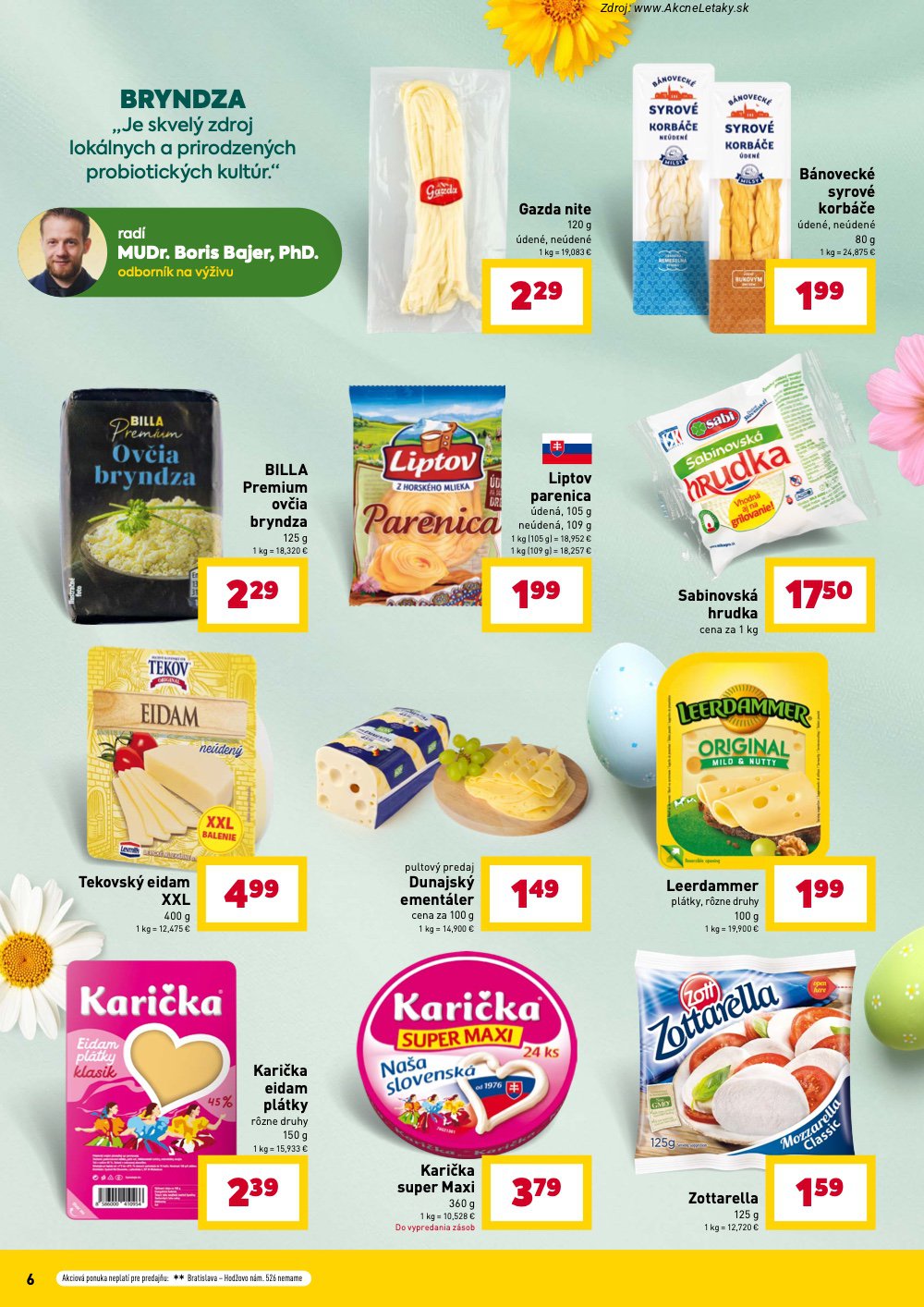 Leták Billa - strana 6