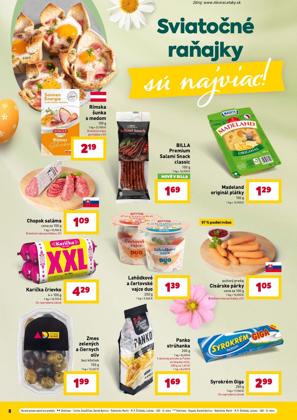 Leták Billa - strana 8