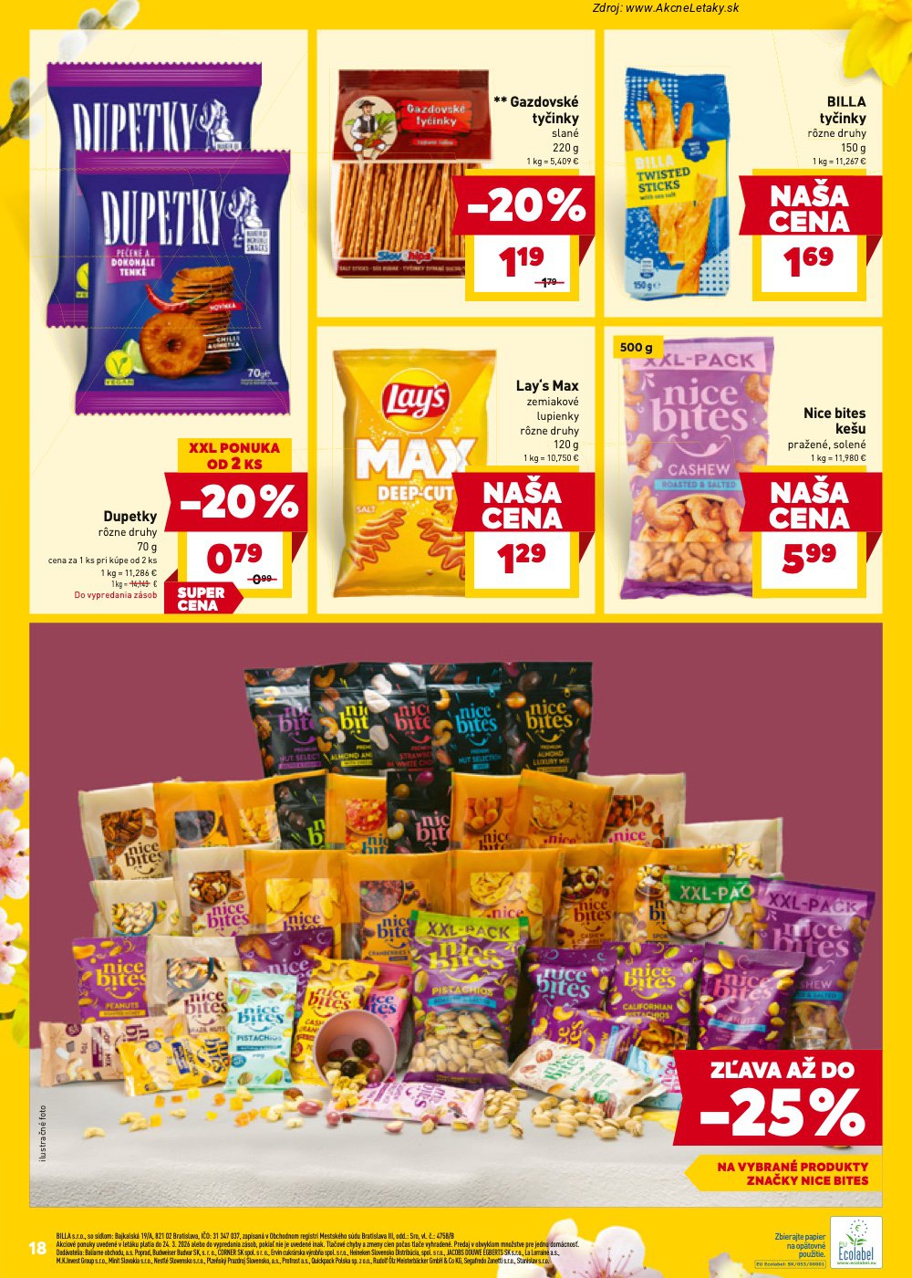 Leták Billa (18. 3. - 24. 3. 2026) - strana 18 z 24