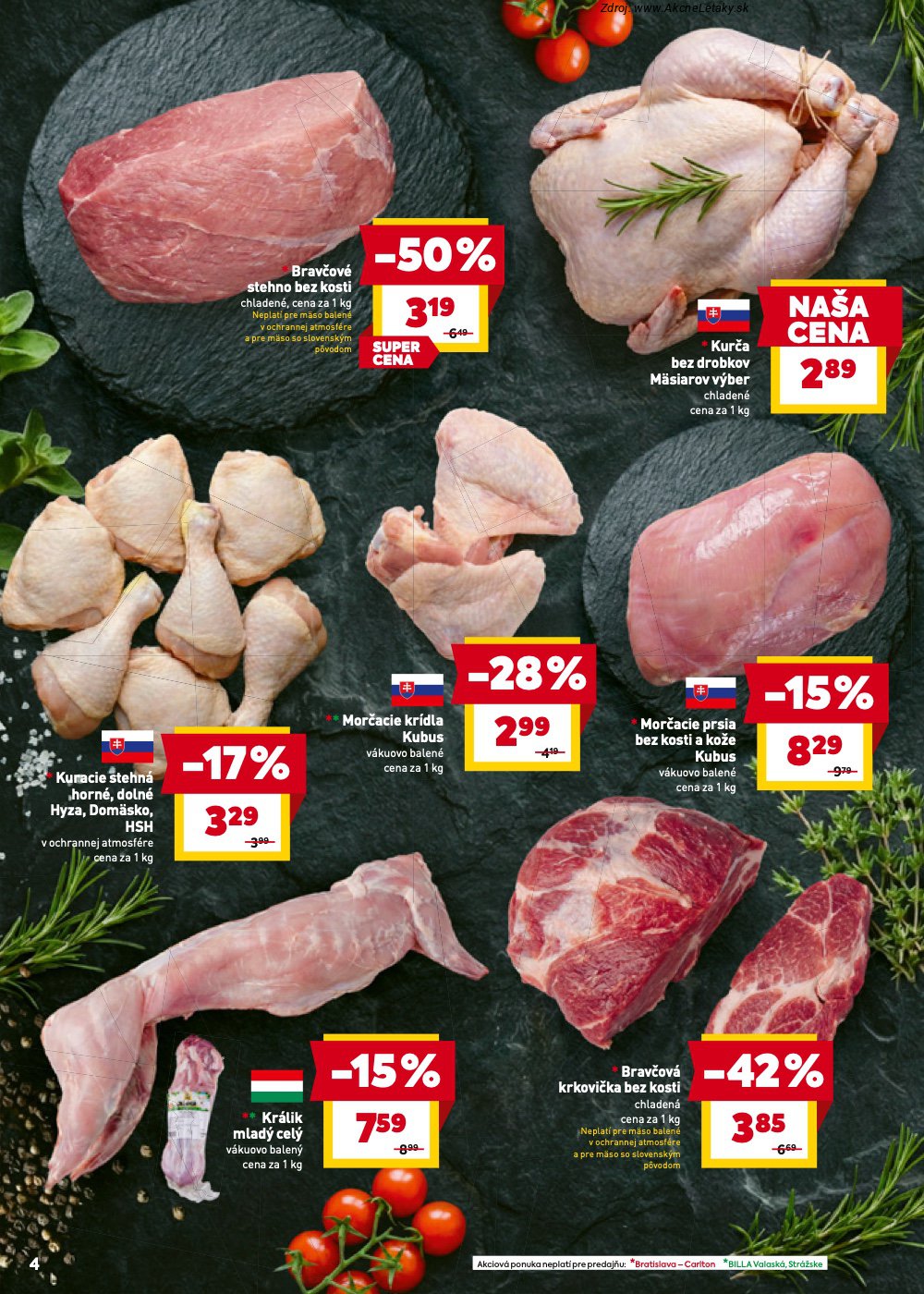 Leták Billa (18. 3. - 24. 3. 2026) - strana 4 z 24